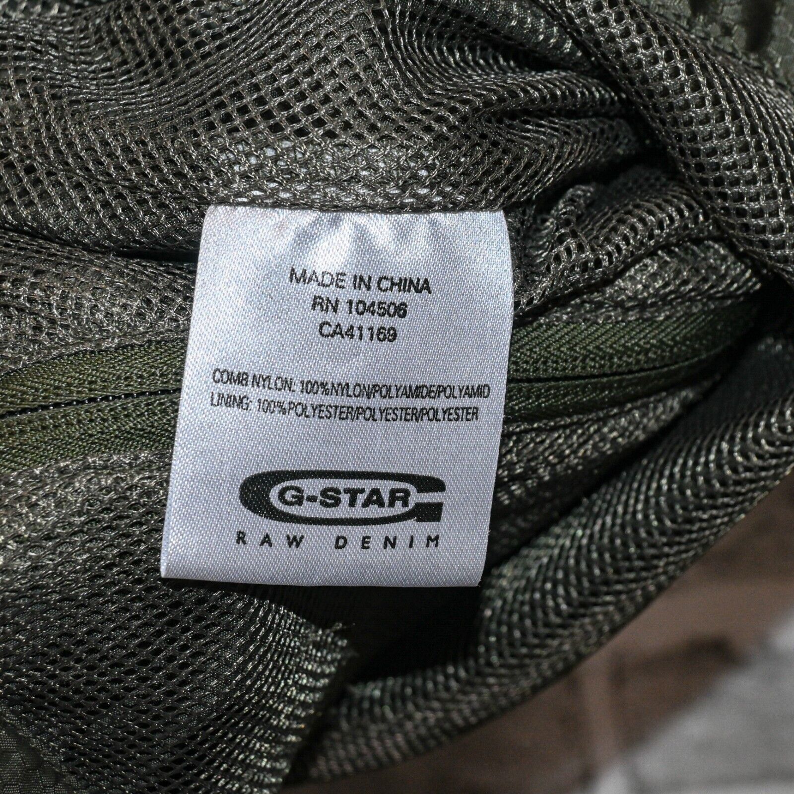 G-Star G Star RAW Men's Zip up Lightweight Jacket in olive Green Size US XL / EU 56 / 4 - 8 Thumbnail