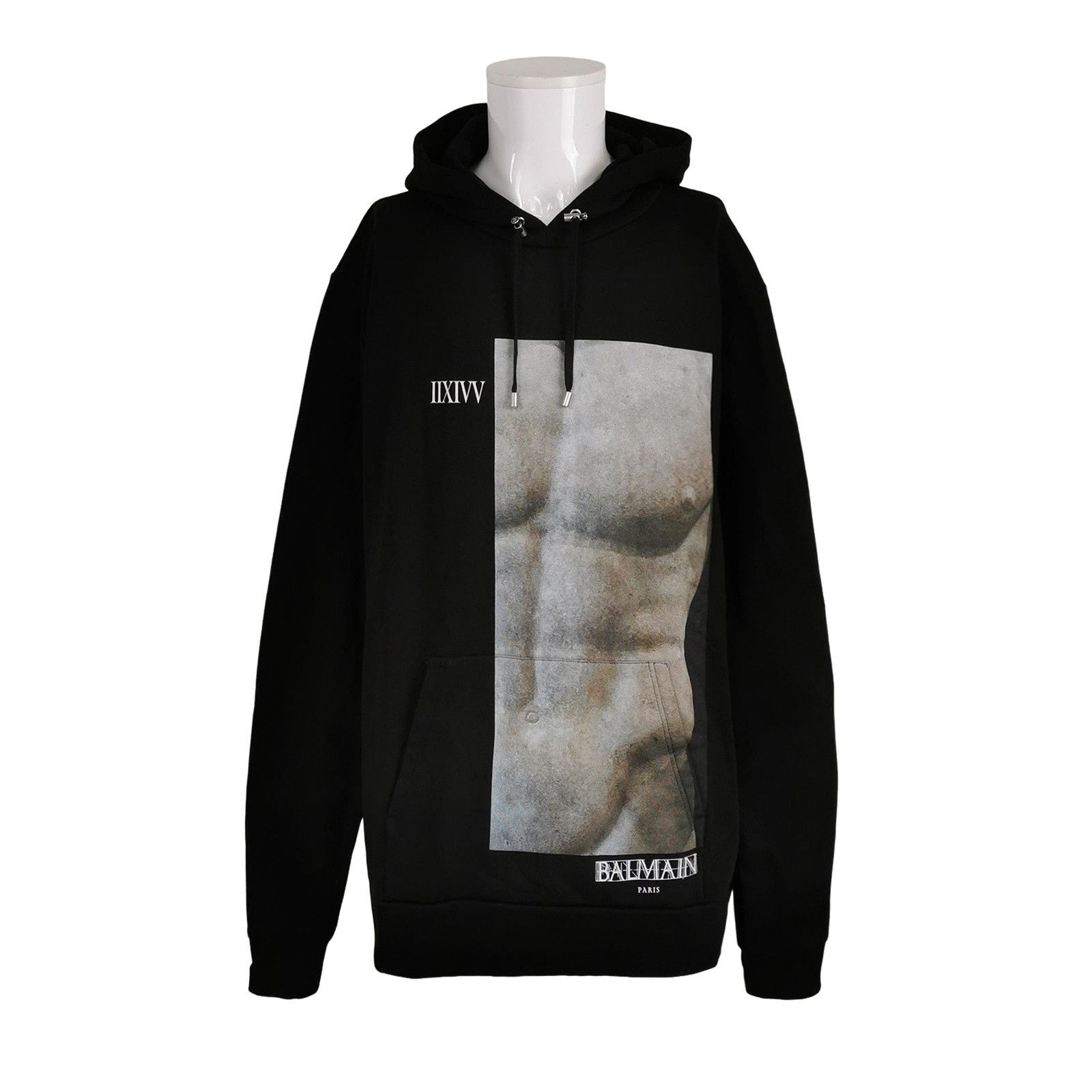 Balmain Balmain Torso Graphic Hoodie XXL Size US XXL / EU 58 / 5 - 1 Thumbnail