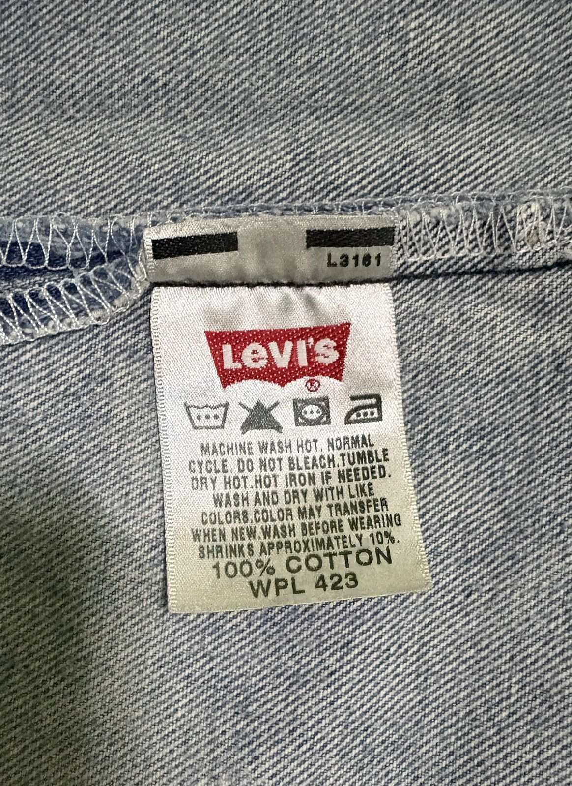 Levi's Vintage Clothing Levi’s Streetwear Jeans Vintage Denim Size US 32 / EU 48 - 17 Thumbnail