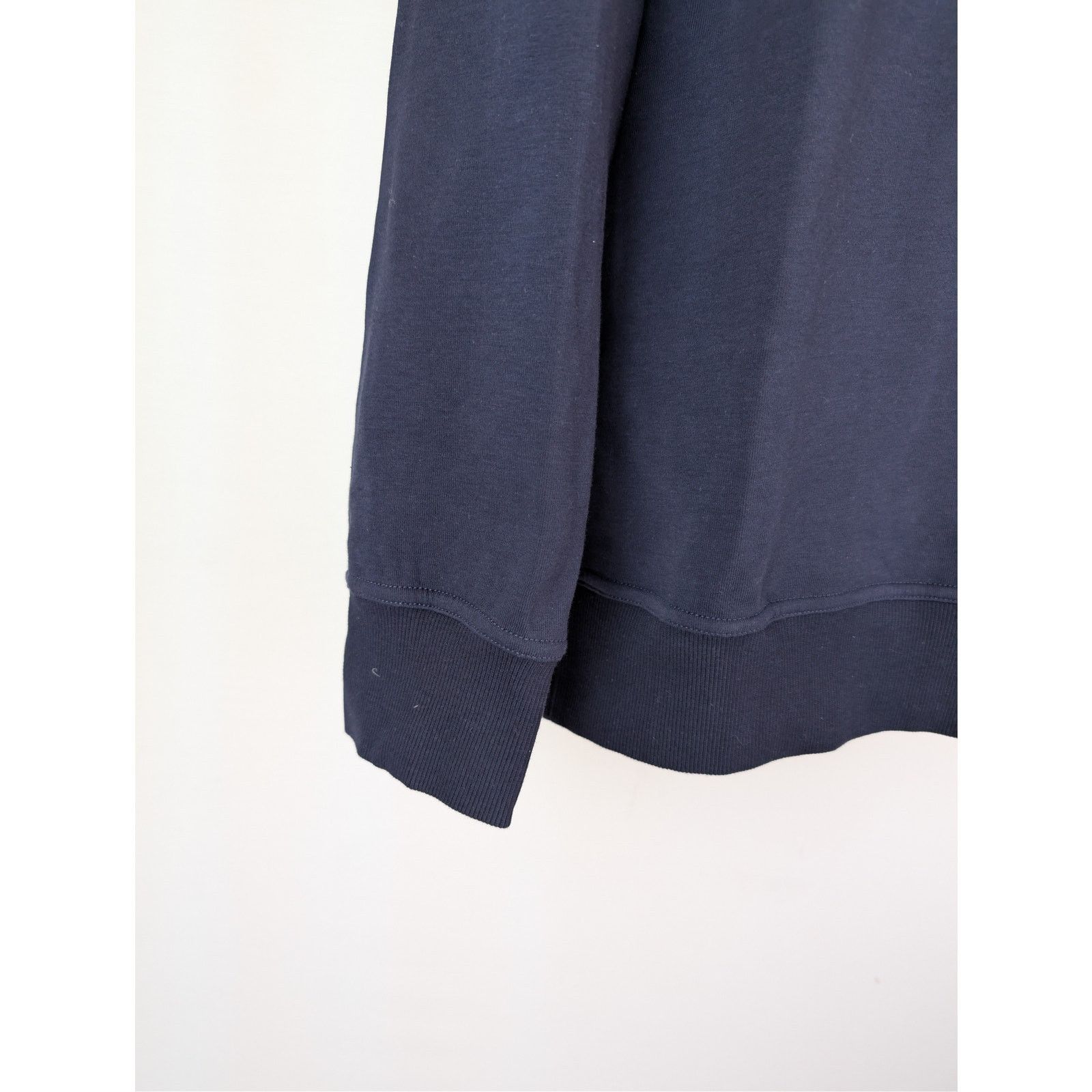 Brunello Cucinelli o1rshd1 cc20 Hi-Neck Zipper Sweatshirt in Blue Size US M / EU 48-50 / 2 - 6 Thumbnail