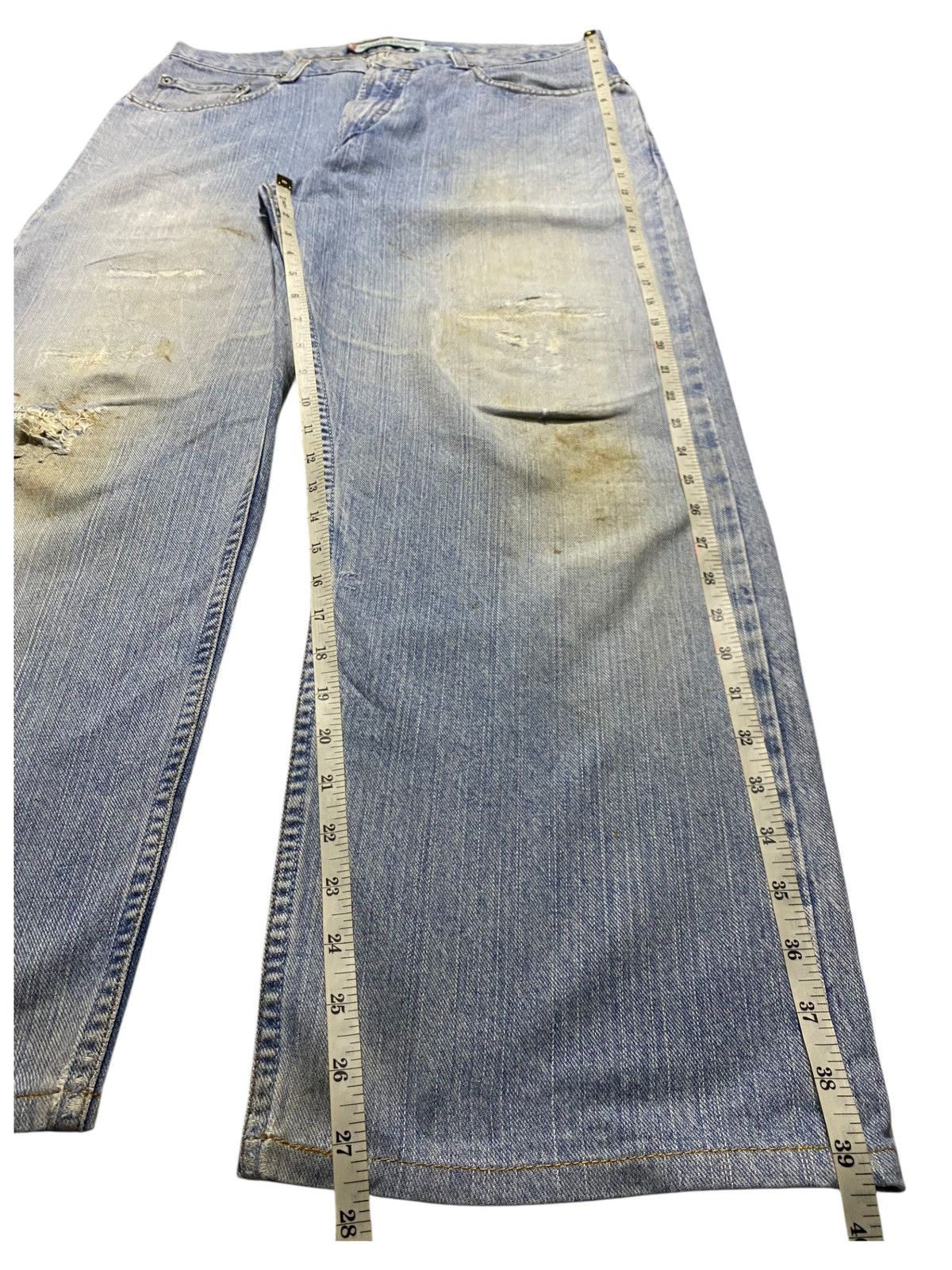 Levi's Vintage Levis 559 Grunge Distressed Baggy Jeans Size US 34 / EU 50 - 15 Thumbnail