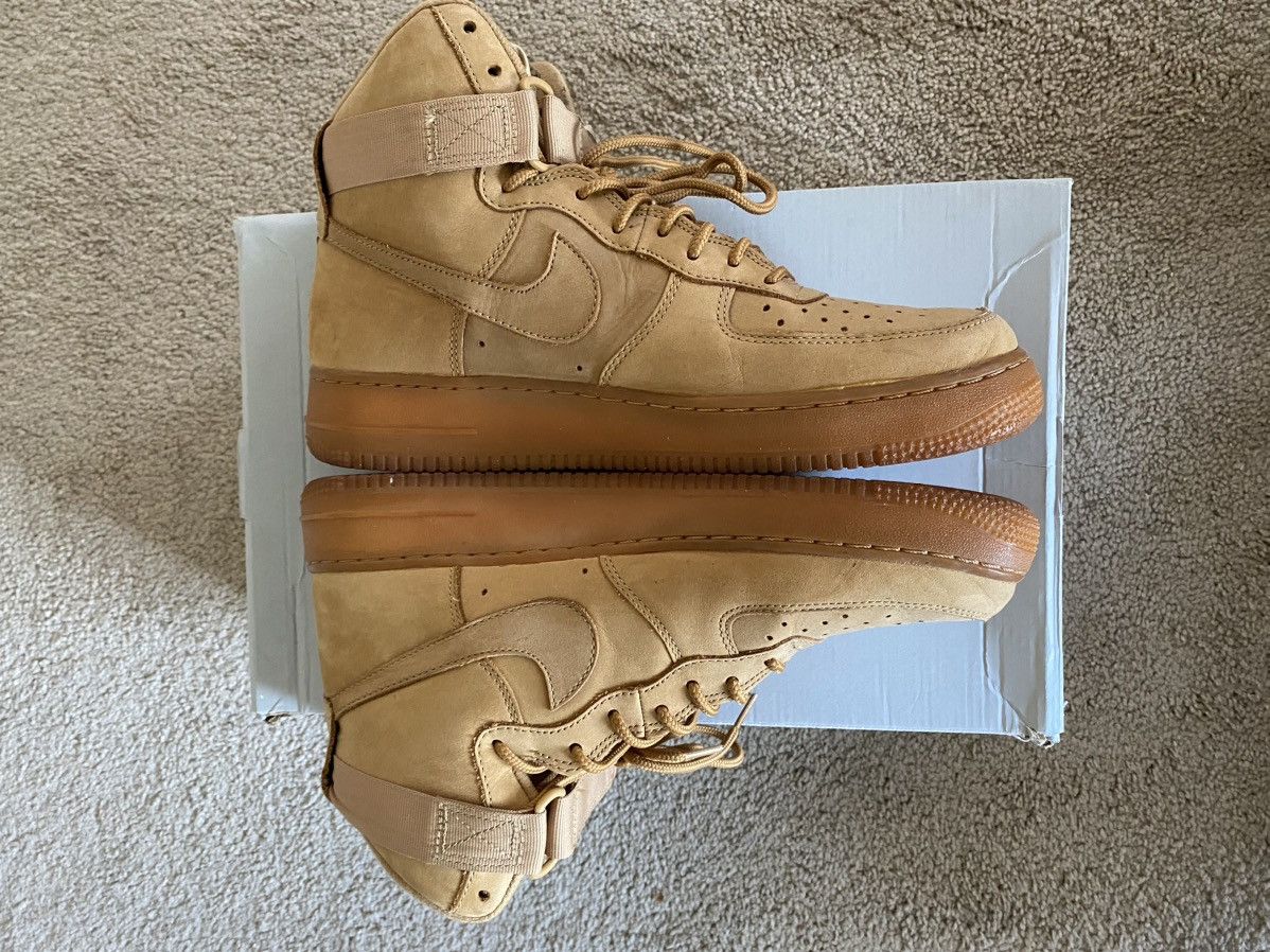 Nike Nike Air Force 1 High Wheat 2015 Size 10 Size US 10 / EU 43 - 8 Thumbnail