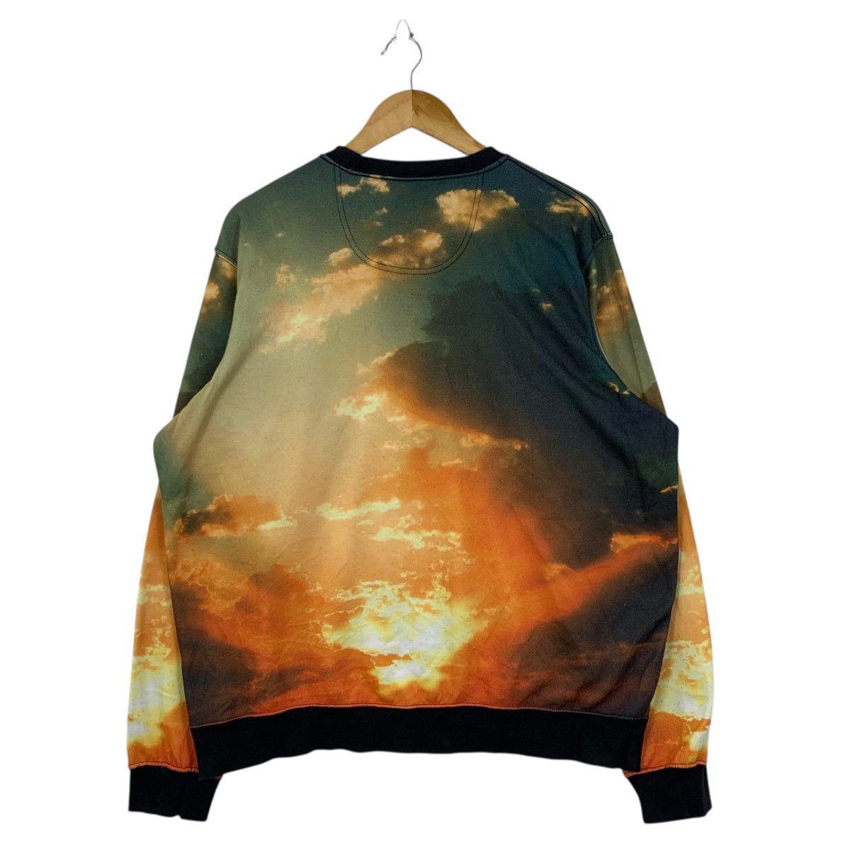 Rocawear ROCAWEAR RW-99 USA Sun And Cloud Overprint Sweatshirt Size US XL / EU 56 / 4 - 4 Thumbnail