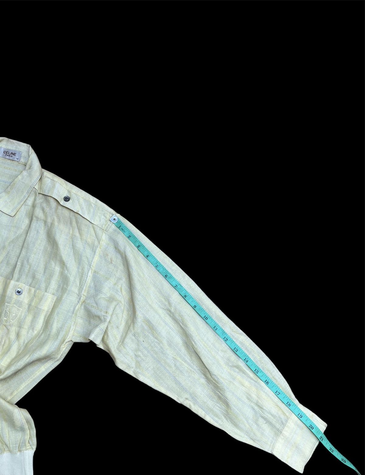 Celine Vintage Celine Paris Linen Jacket Unisex Size US M / EU 48-50 / 2 - 8 Thumbnail