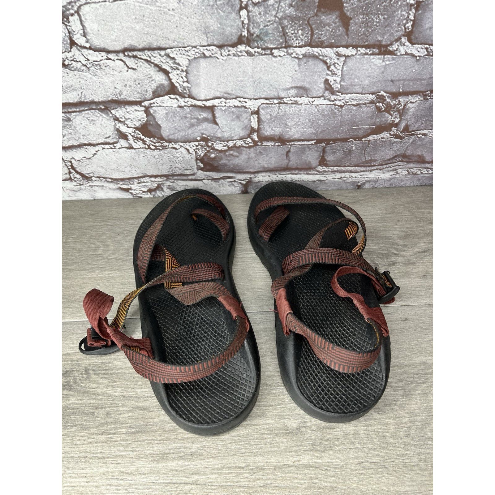 Chaco Chaco Z2 Classic Fore Port Red Textile Strappy Sandals Men 1 Size US 12 / EU 45 - 6 Thumbnail
