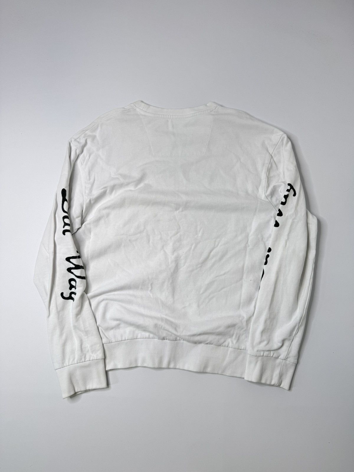 Migos Migos white Dat Way crewneck rap hip hop quavo offset y2k 4g Size US M / EU 48-50 / 2 - 5 Thumbnail