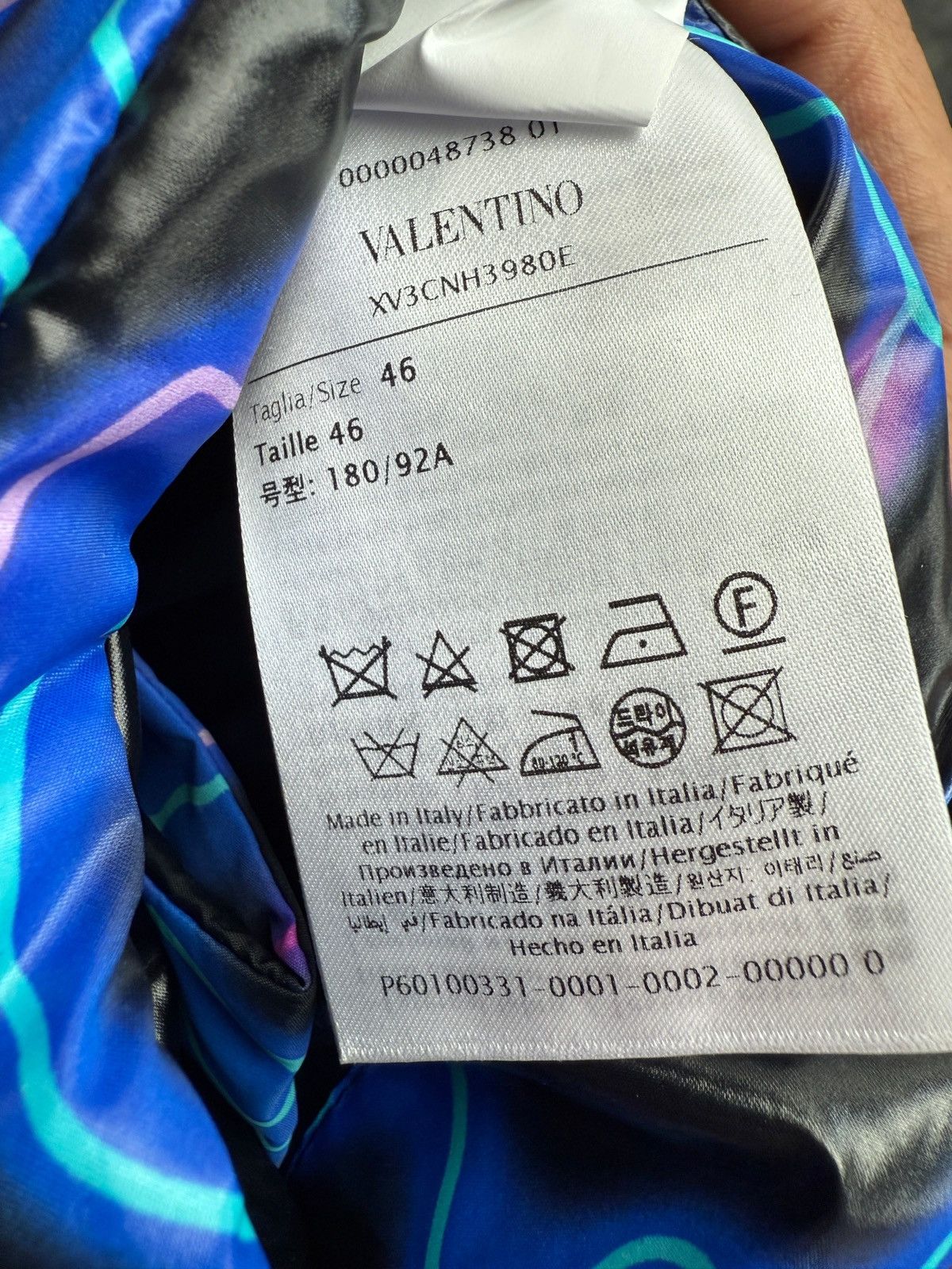 Valentino Valentino Neon Padded Jacket Size US L / EU 52-54 / 3 - 3 Thumbnail