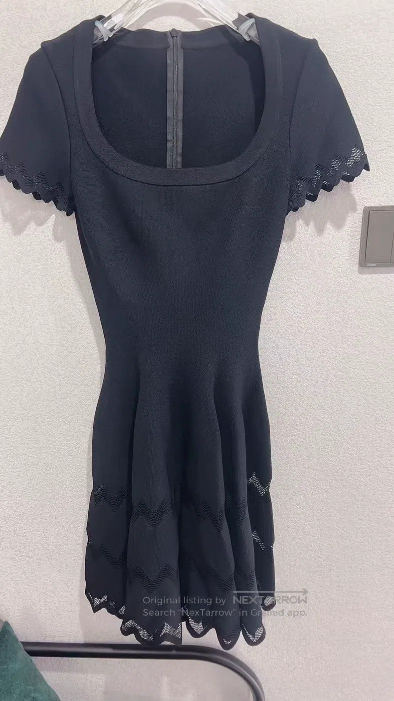 Alaia Alaia Black Knit Dress Size XS / US 0-2 / IT 36-38 - 1 Thumbnail
