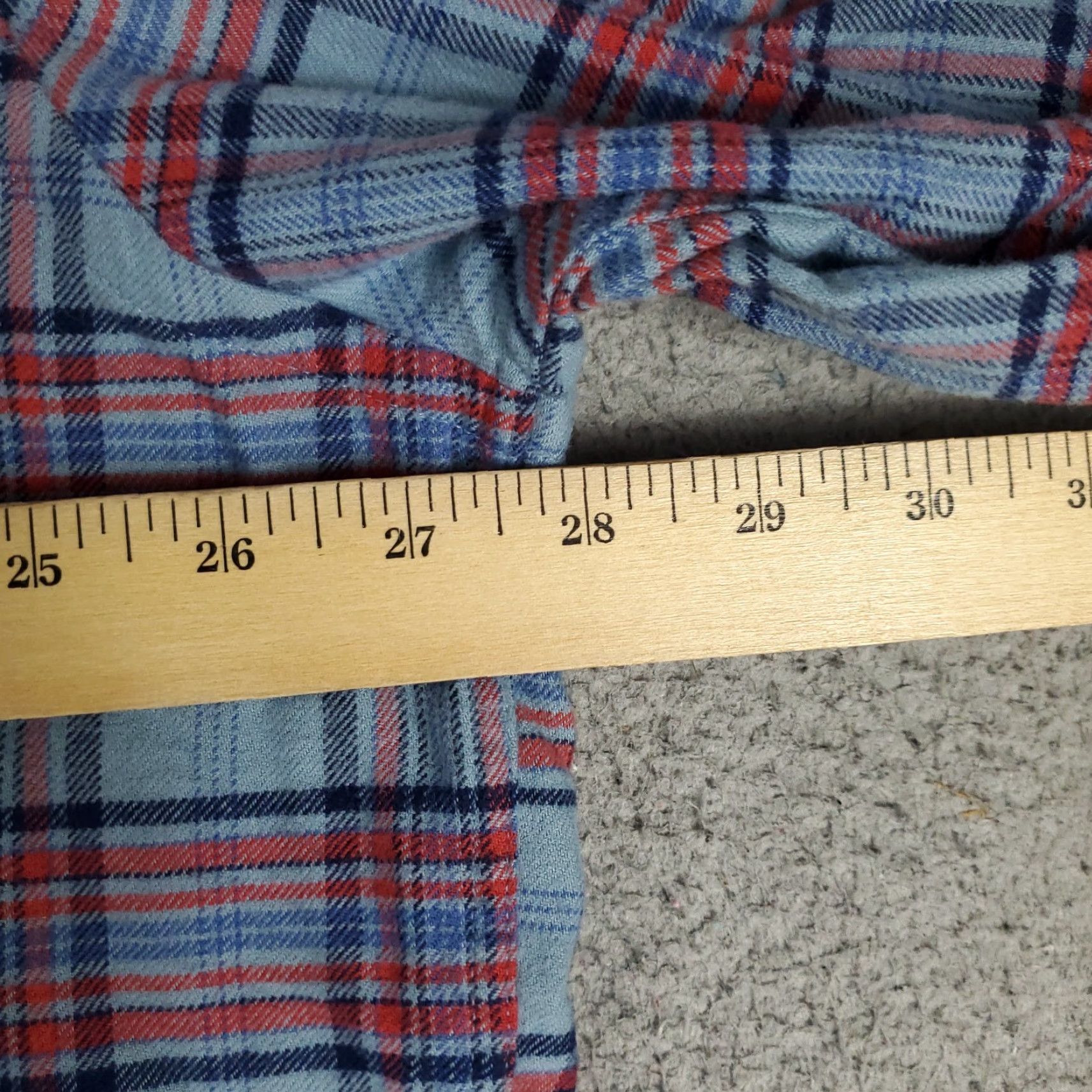 UNTUCKit UNTUCKit Shirt Mens 3XL Plaid Flannel Button-Up Long Sleeve Red Blue Casual Dress Community Classic Modern Preppy Mens Size US XXL / EU 58 / 5 - 5 Thumbnail