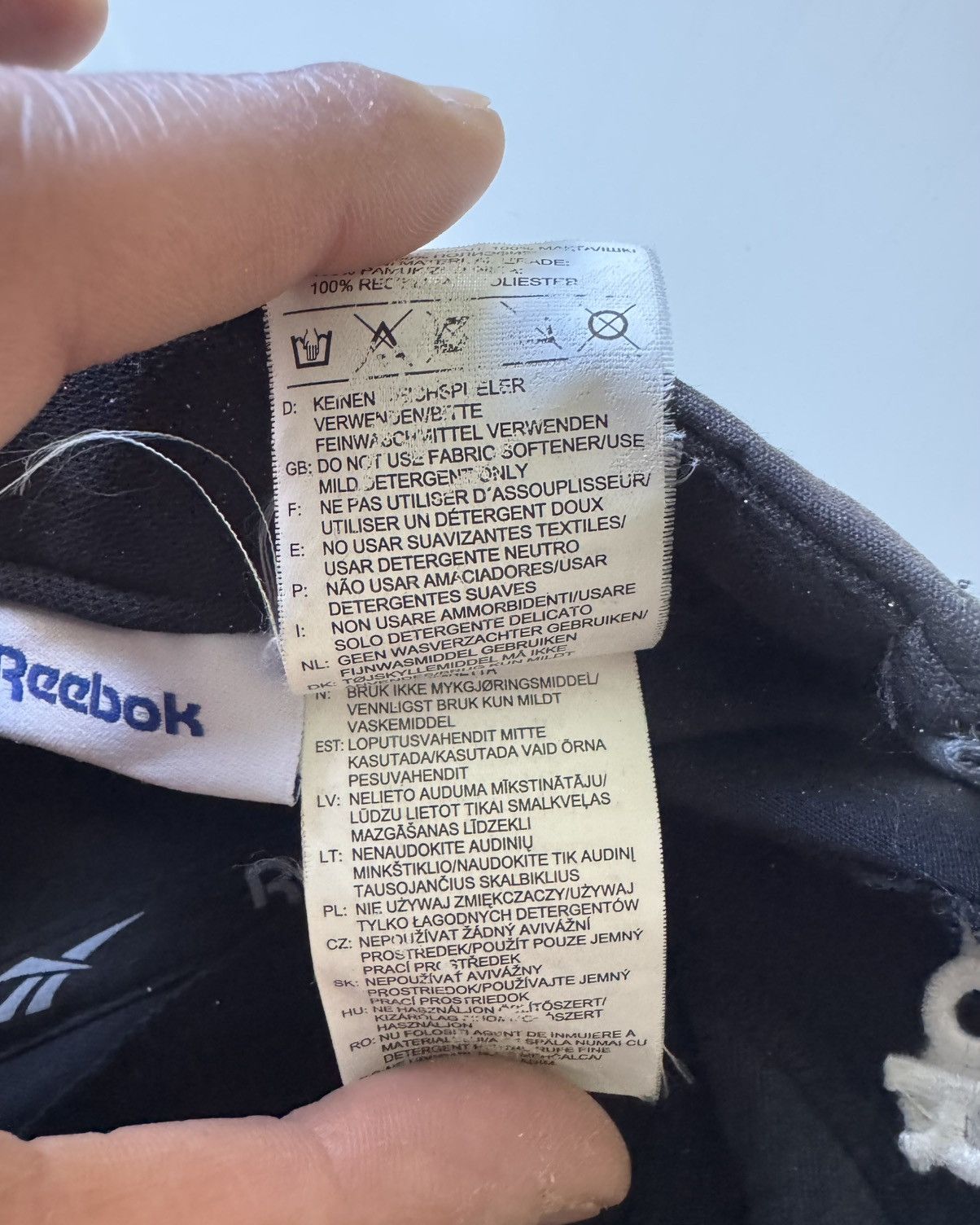 Reebok × Vetements Vetements x Reebok FW 17 Reconstructed Cap Size ONE SIZE - 9 Thumbnail