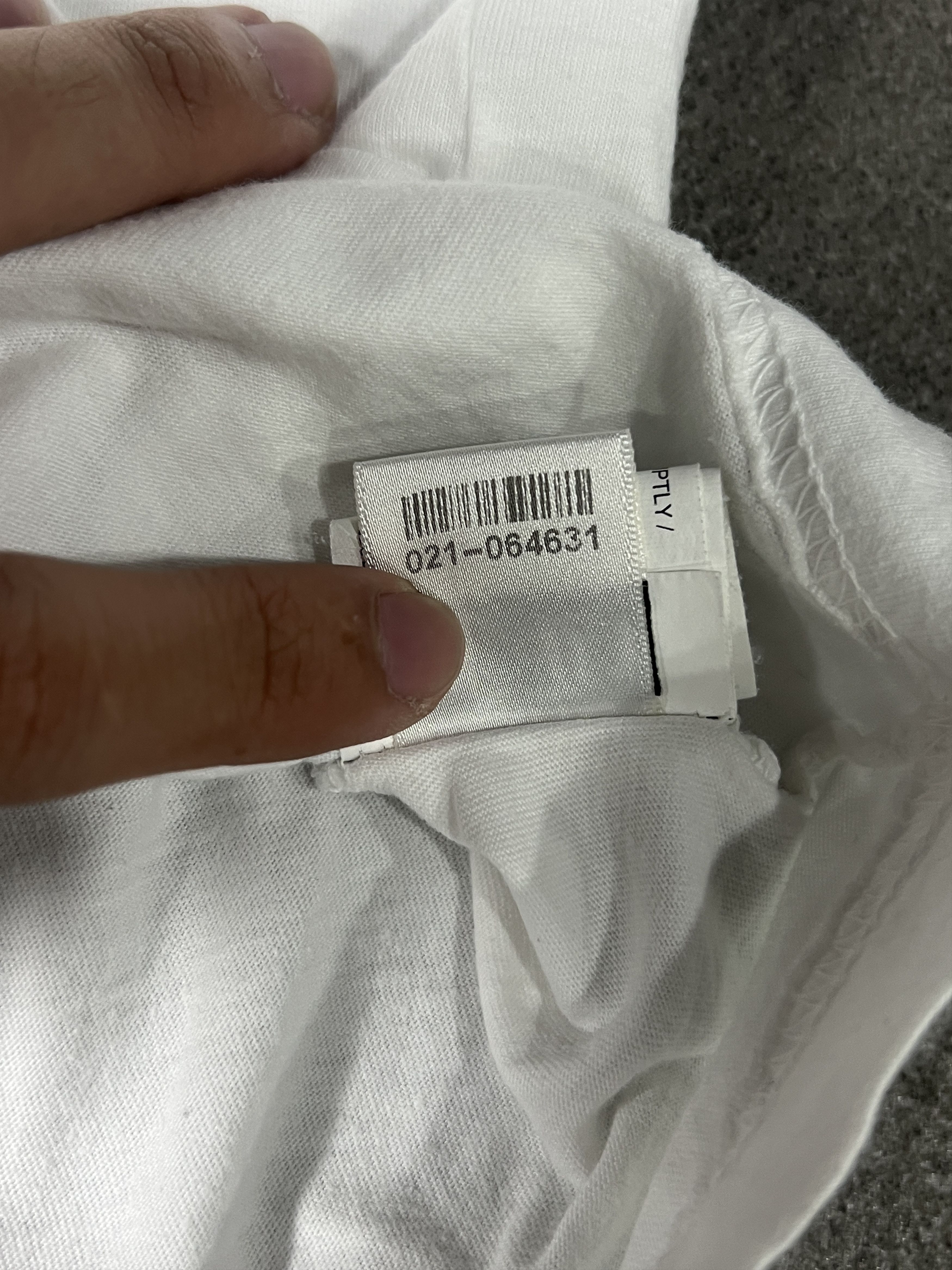 Chrome Hearts Chrome Hearts Hongkong Exclusive Pocket Tee White Logo L Size US L / EU 52-54 / 3 - 5 Thumbnail