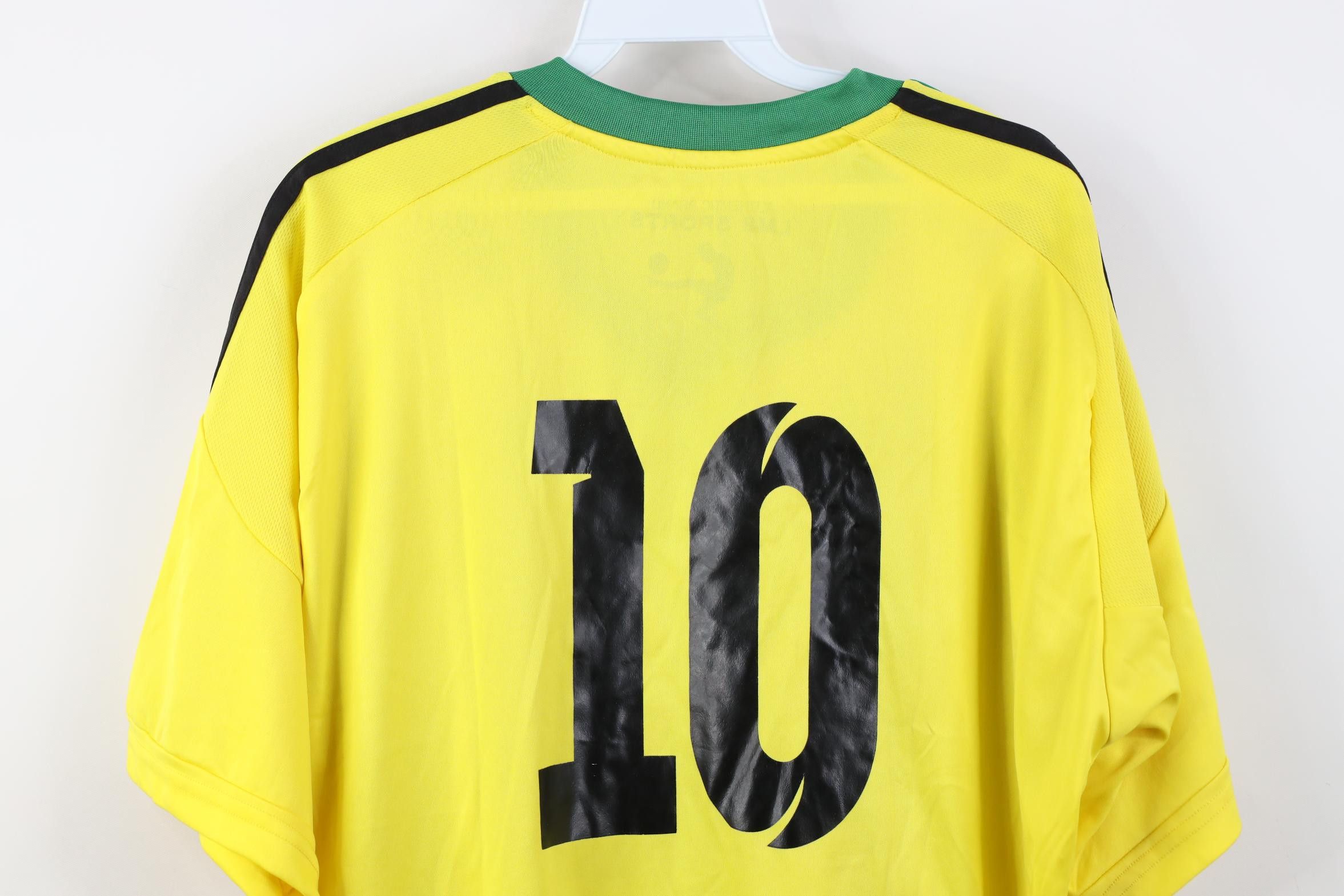 Vintage Vintage Y2K World Cup Jamaica Soccer Futbol Jersey Shirt Size US XL / EU 56 / 4 - 18 Thumbnail