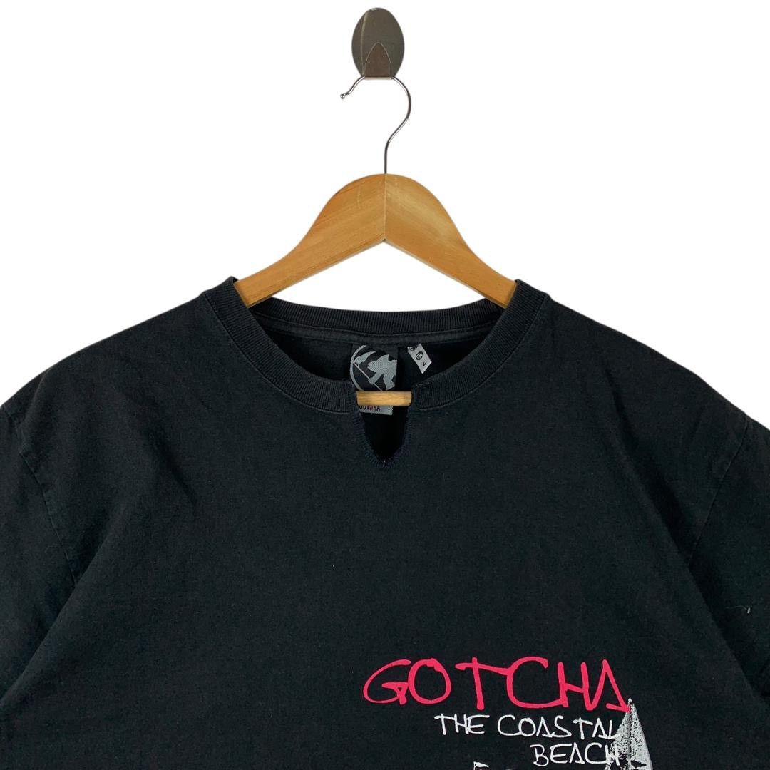 Gotcha GOTCHA big logo spellout surfing tee Size US L / EU 52-54 / 3 - 2 Thumbnail