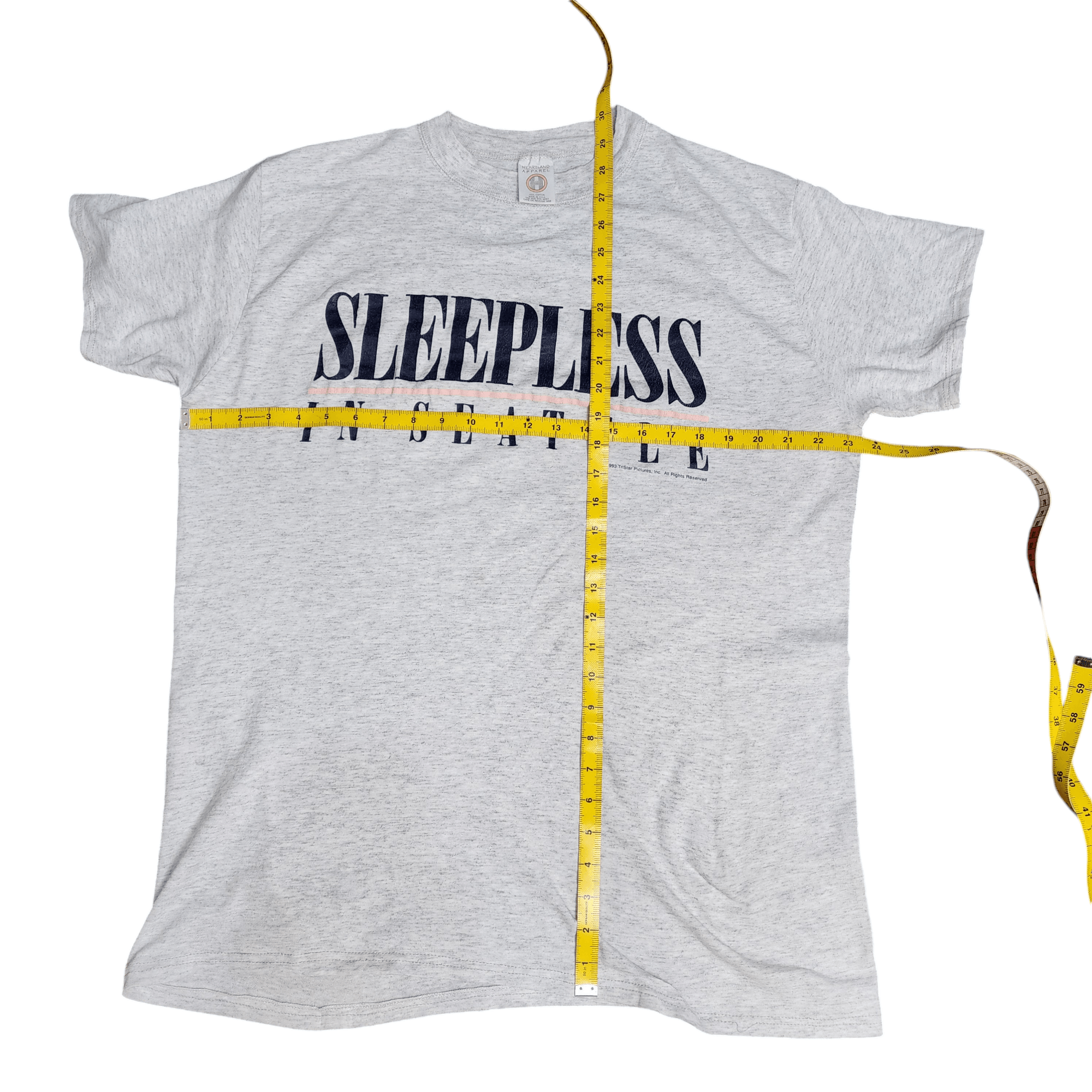 Vintage VINTAGE Sleepless in Seattle 1993 🎬 Movie Shirts Promo Tees Size US XL / EU 56 / 4 - 5 Thumbnail