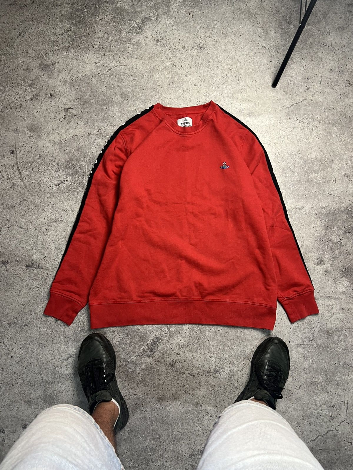 Vivienne Westwood Men's Vivienne Westwood Taped Sweatshirt Size US XXL / EU 58 / 5 - 2 Thumbnail