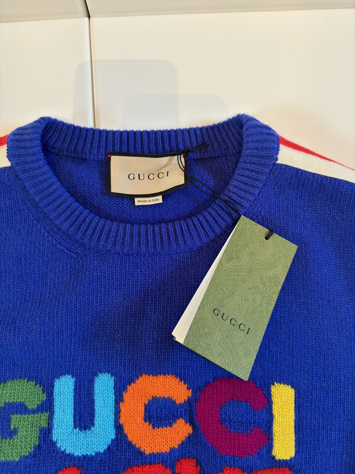 Gucci Gucci Wool knit sweater Size US L / EU 52-54 / 3 - 2 Thumbnail