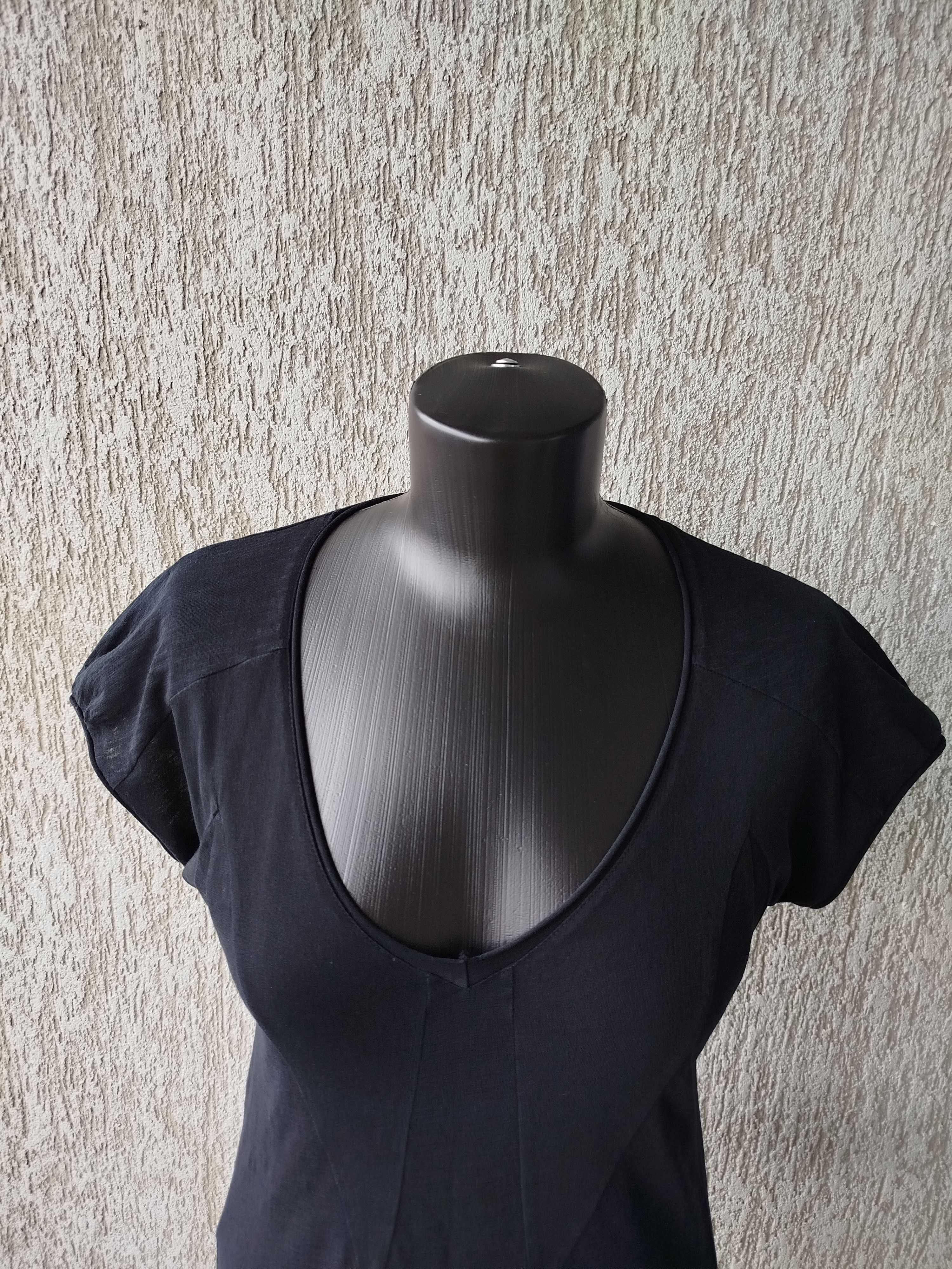 Marithe + Francois Girbaud Top Tunic Short Sleeve Cotton Vintage Y2K Size XS-S Size S / US 4 / IT 40 - 3 Thumbnail