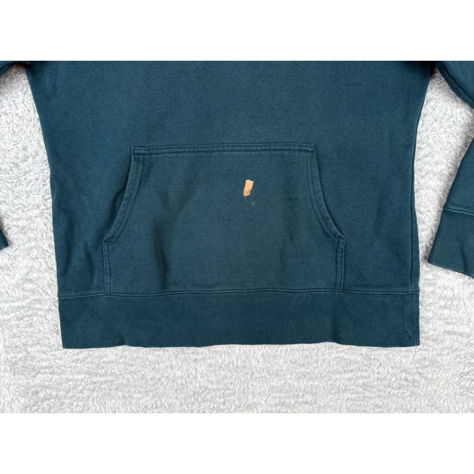 The North Face The North Face Hoodie Womens Large Green Sweatshirt Pullover Cotton Blend Pocket Size L / US 10 / IT 46 - 6 Thumbnail
