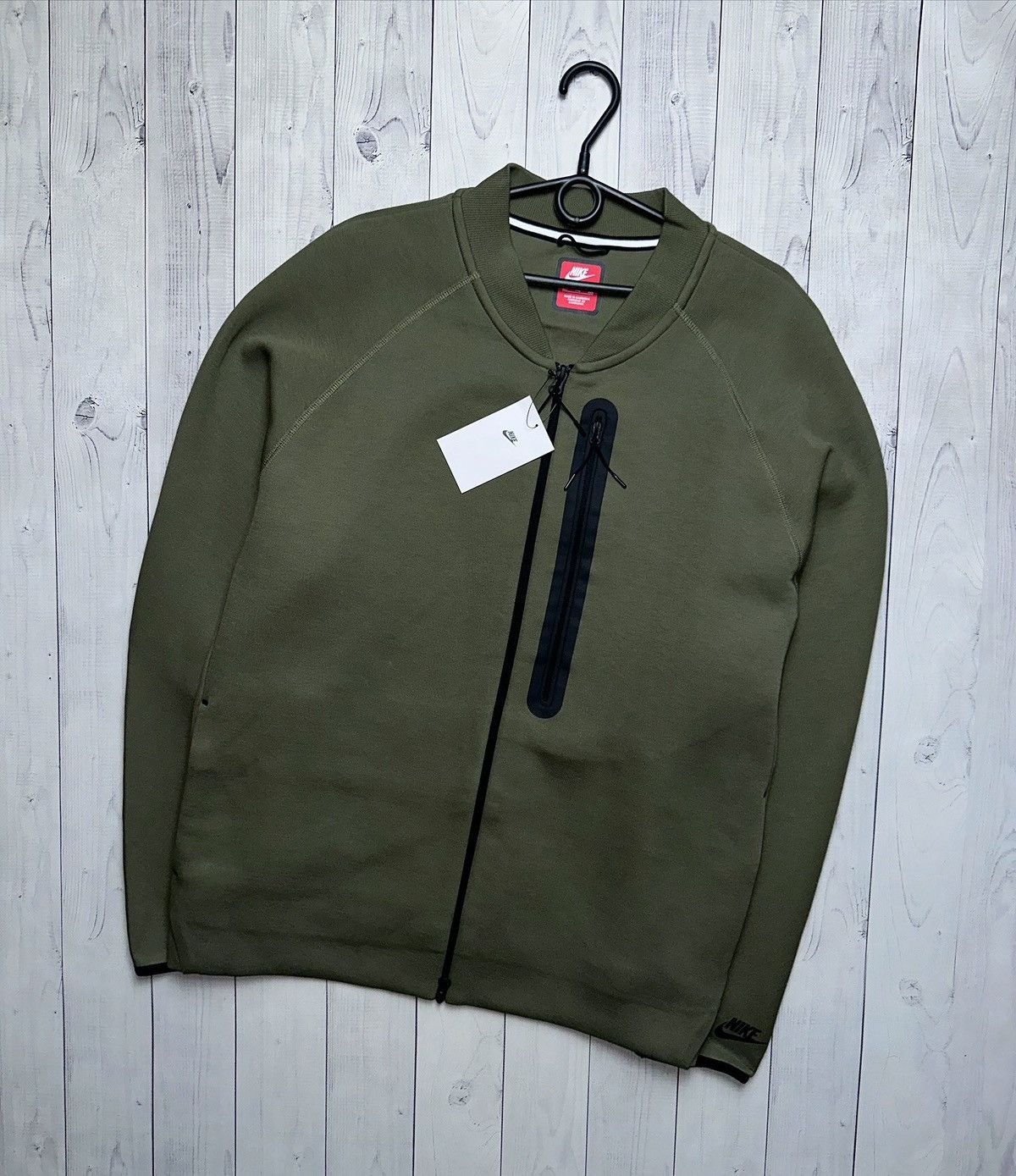 Nike Tech fleece zip jacket size XXL khaki