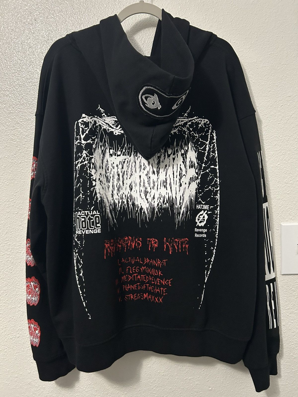 Actual Hate Actual Hate x Revenge “Red Room” Zip Up Size US XXL / EU 58 / 5 - 5 Thumbnail