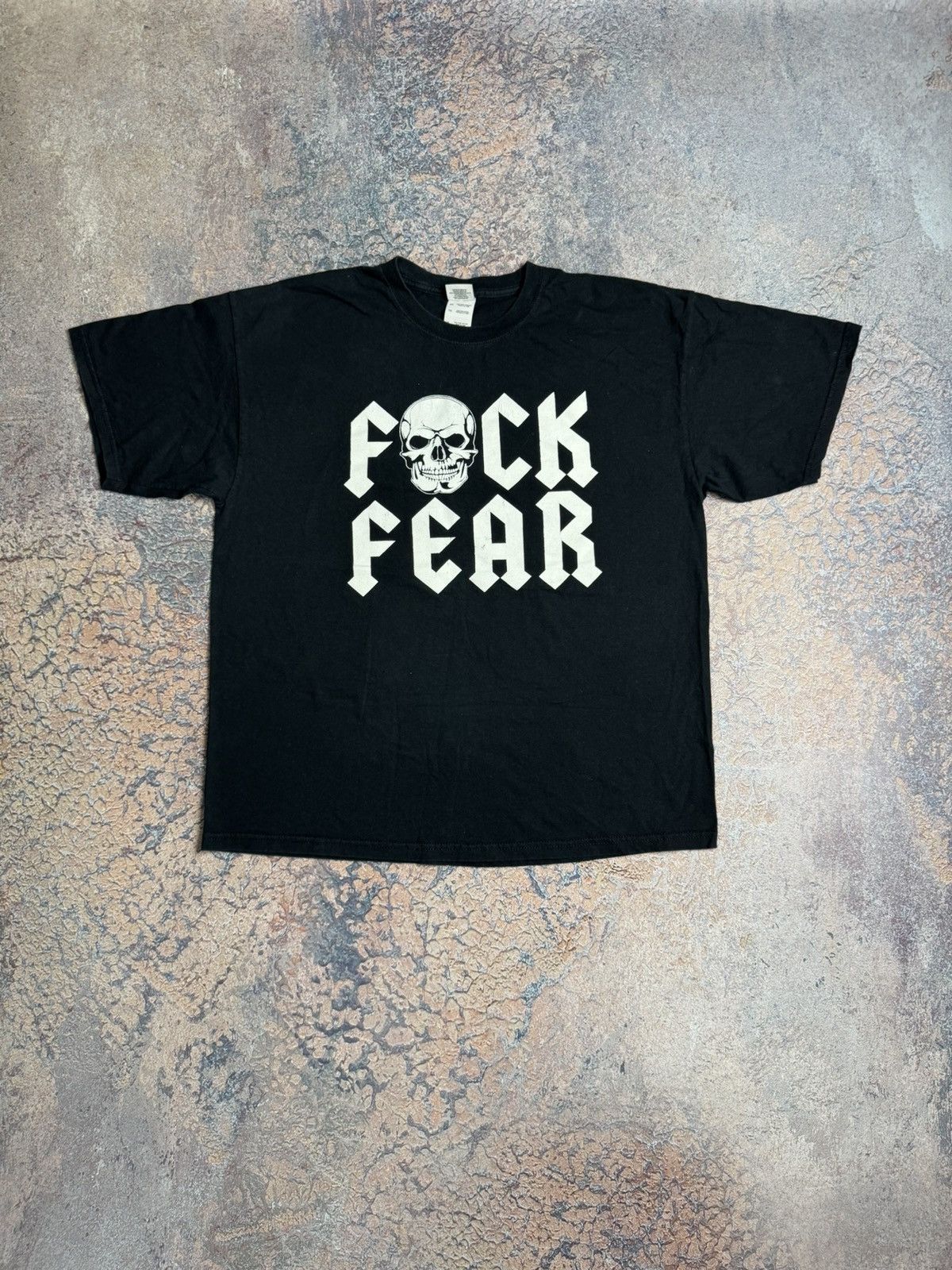 Vintage 2003 Wwf StoneCold Fuck Fear Tee XL