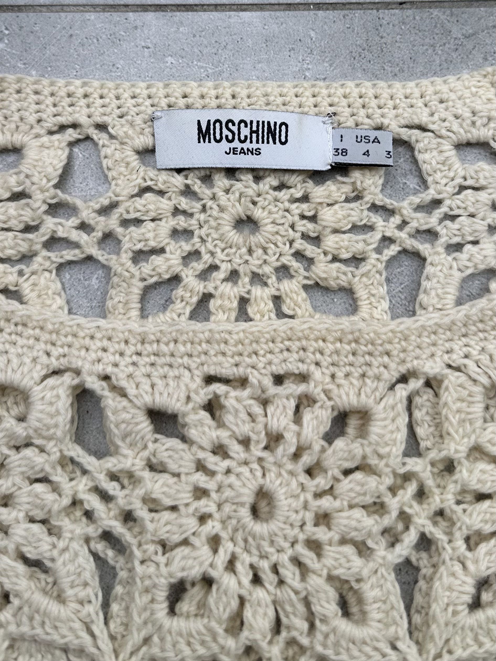 Moschino Moschino Vintage Wool Knit Sweater Size S / US 4 / IT 40 - 4 Thumbnail