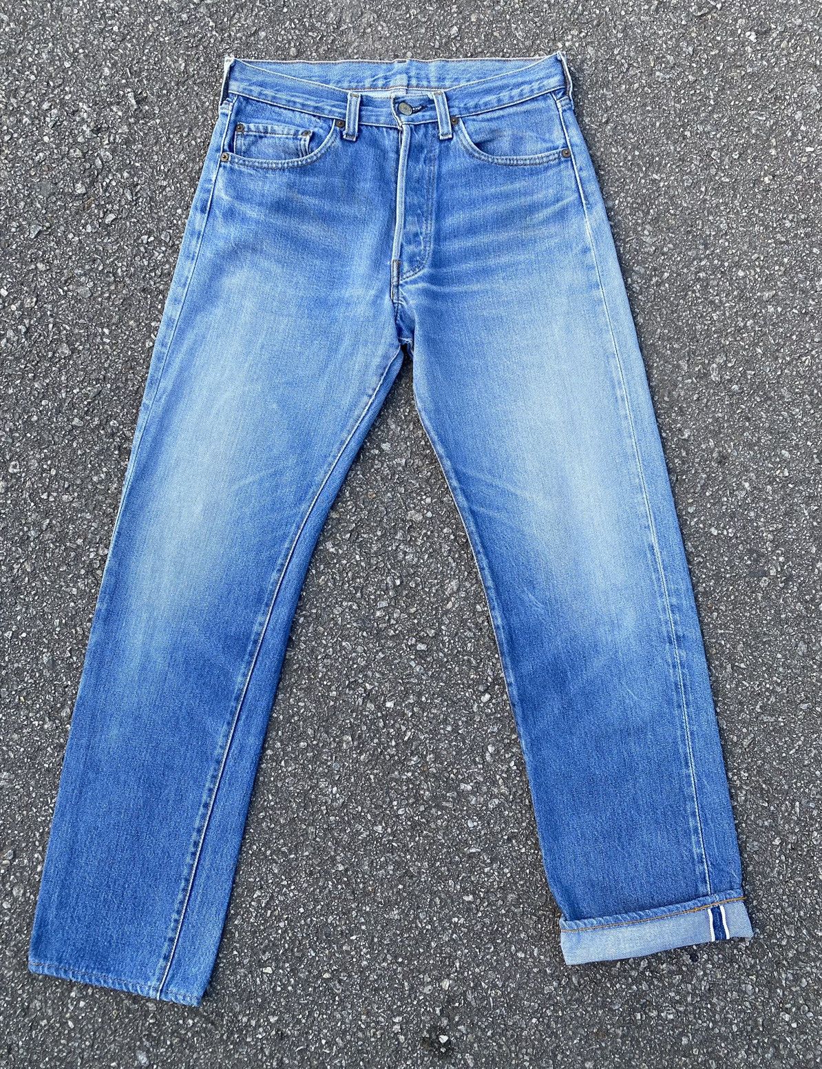 image of Levis x Levis Vintage Clothing Size 30 X 30.5 Vintage Levi's 501 Redline 90's Made In Usa in Blue