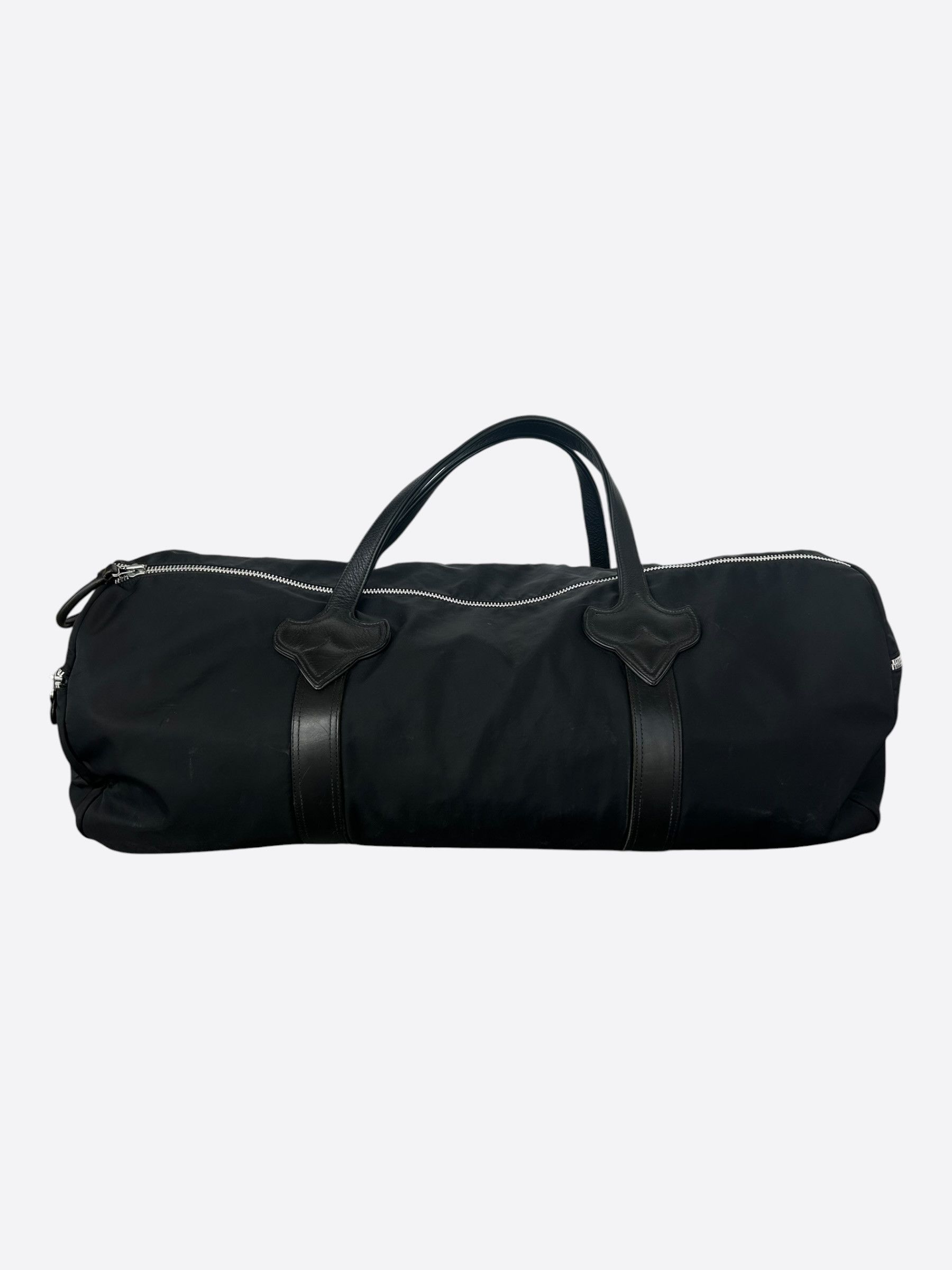 Chrome Hearts Chrome Hearts Black Nylon & Leather Duffel Bag Size ONE SIZE - 1 Thumbnail