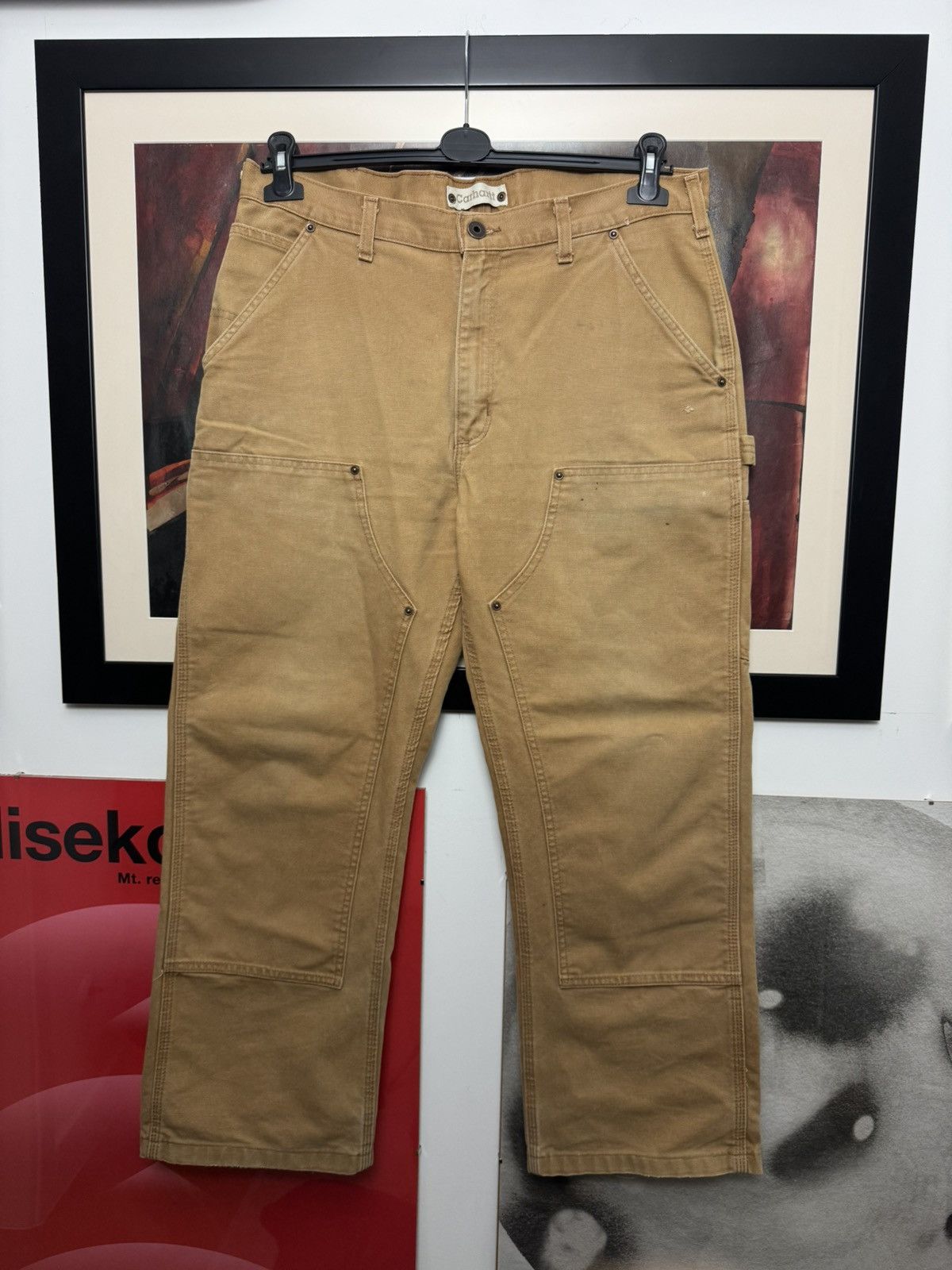 Vintage Carhartt Double Knee Skate Pant Loose Denim Jeans