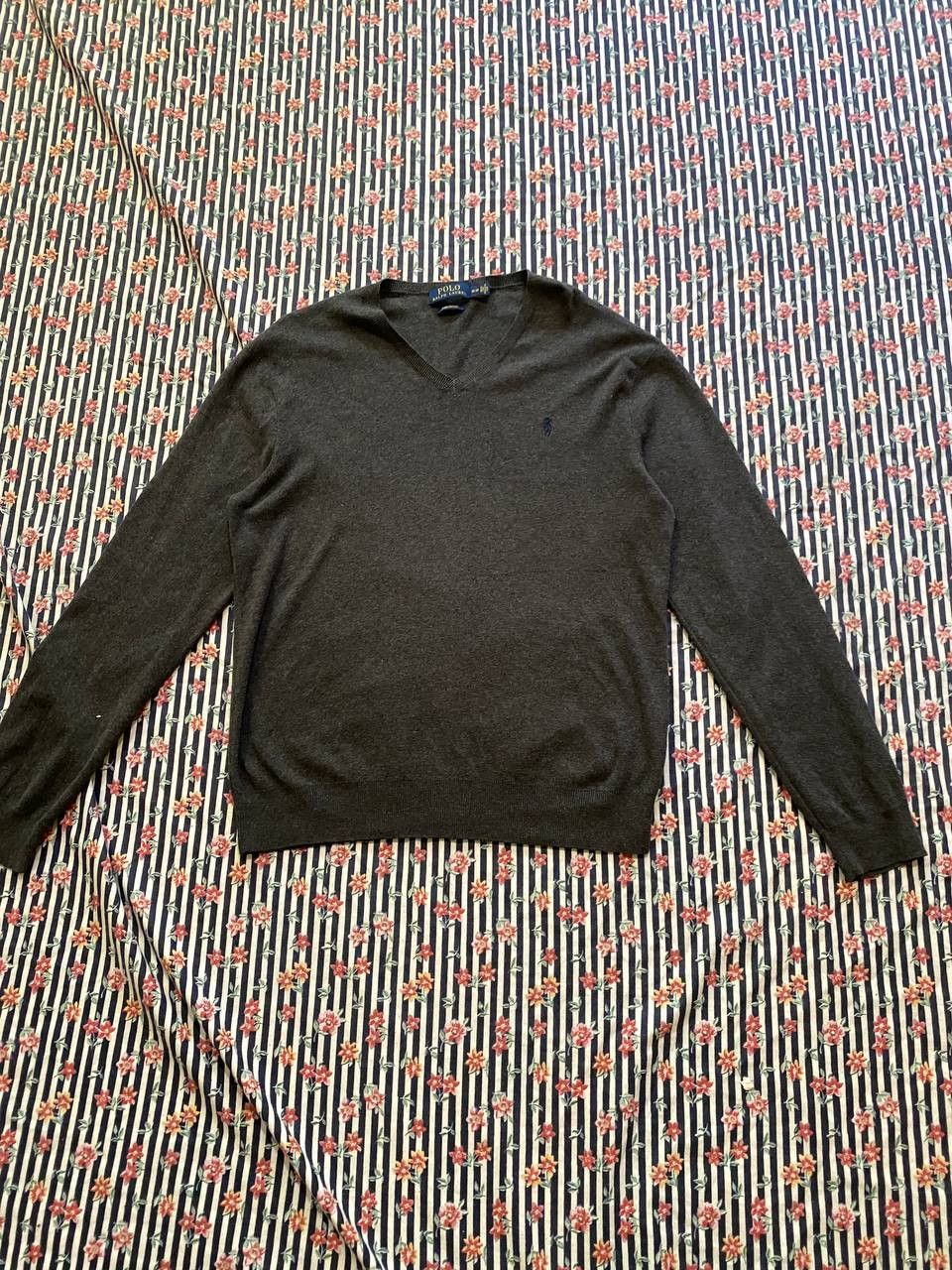 Polo Ralph Lauren Y2K gray Polo Ralph Lauren Long Sleeve Vintage Size US M / EU 48-50 / 2 - 6 Thumbnail