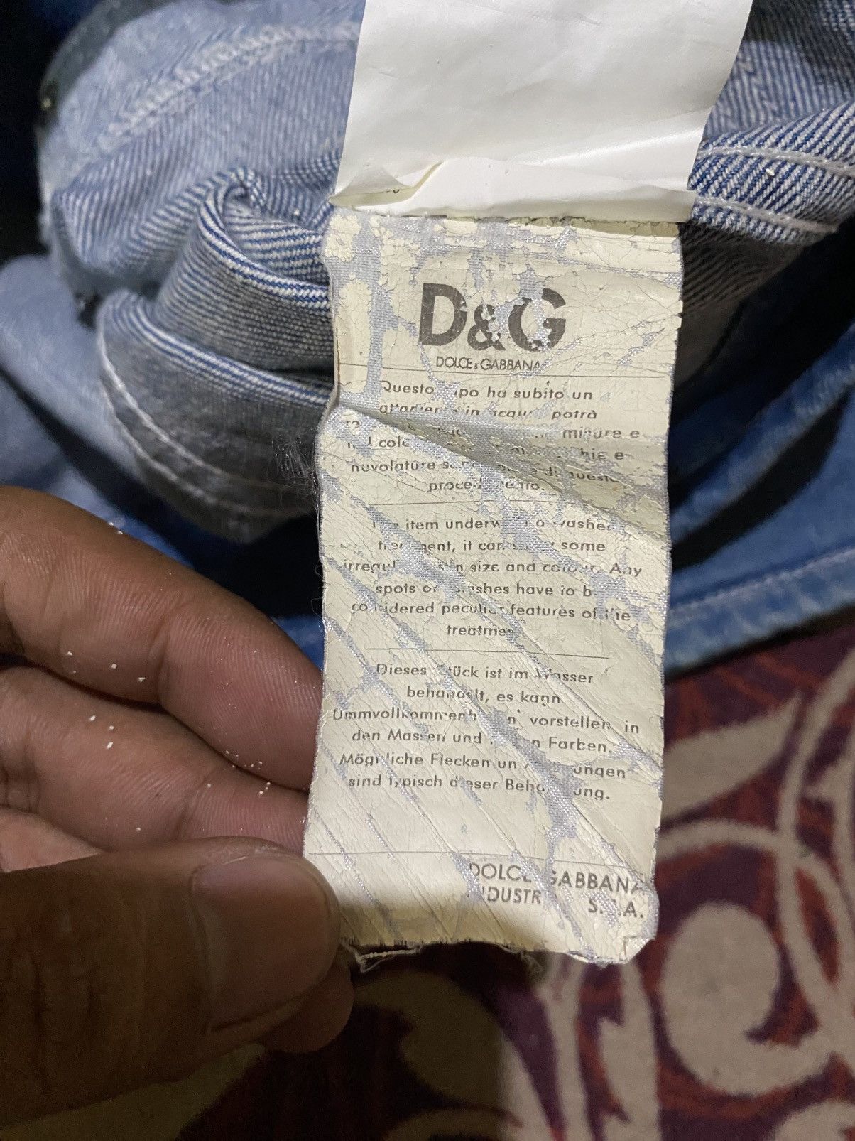 Dolce & Gabbana Dolce & Gabbana Denim Jacket Size S / US 4 / IT 40 - 11 Thumbnail