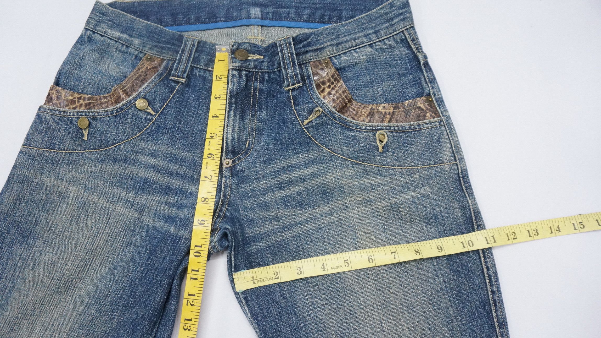 Japanese Brand TAKA-IQ Japan Vintage Jeans Size US 32 / EU 48 - 8 Thumbnail