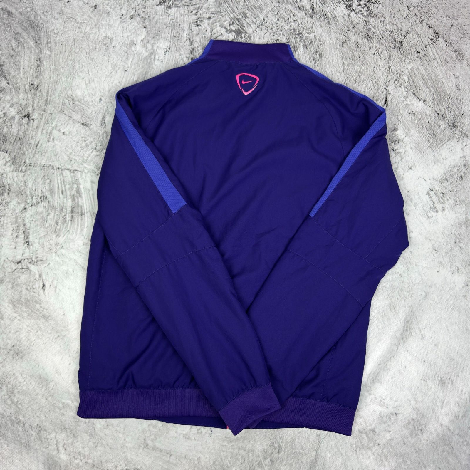 Nike Nike Dri-Fit Men FC Barcelona Football Full Zip Track Jacket Size US M / EU 48-50 / 2 - 8 Thumbnail