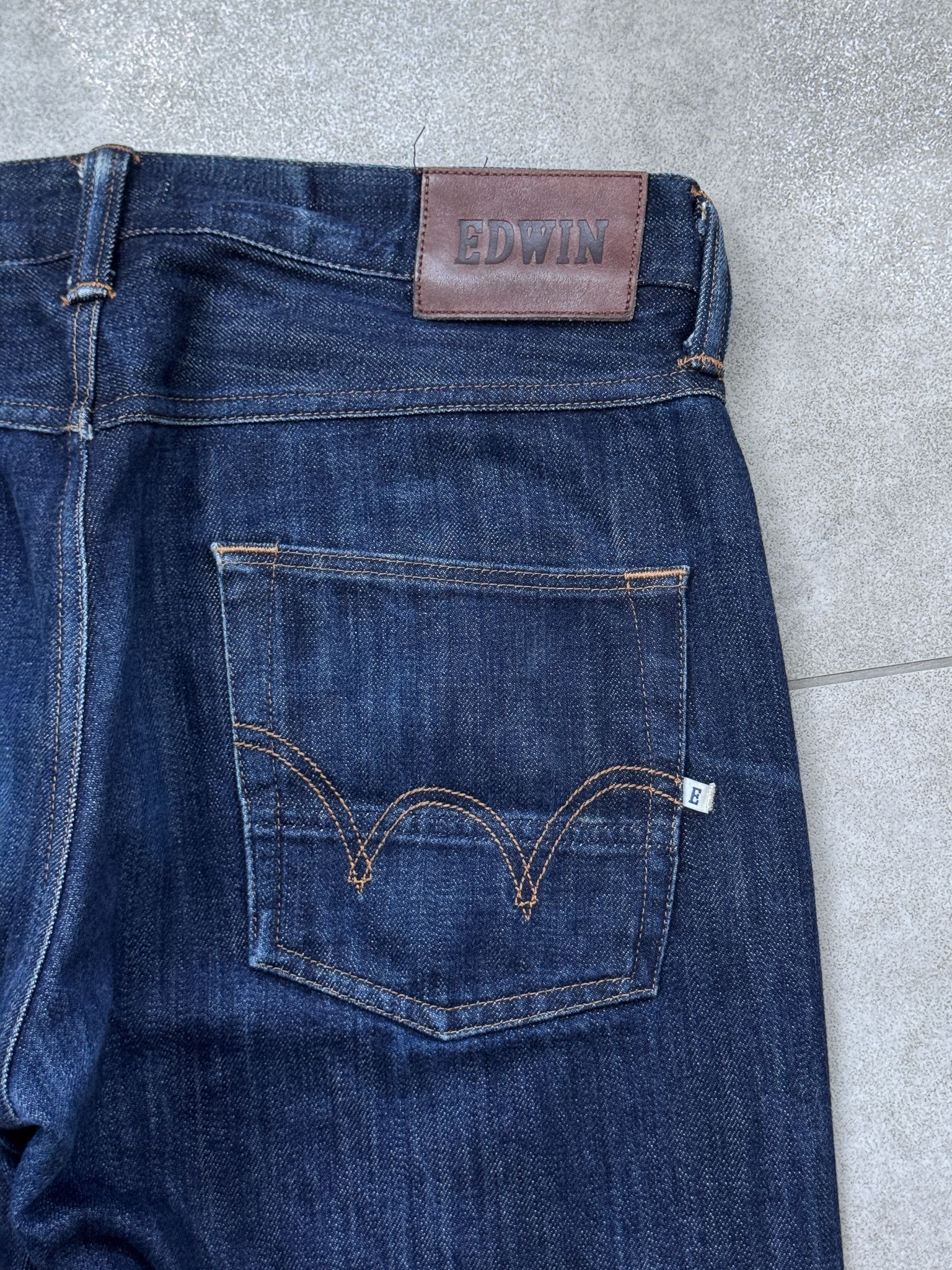 Edwin Edwin Selvedge Blue Denim Jeans Size US 32 / EU 48 - 8 Thumbnail