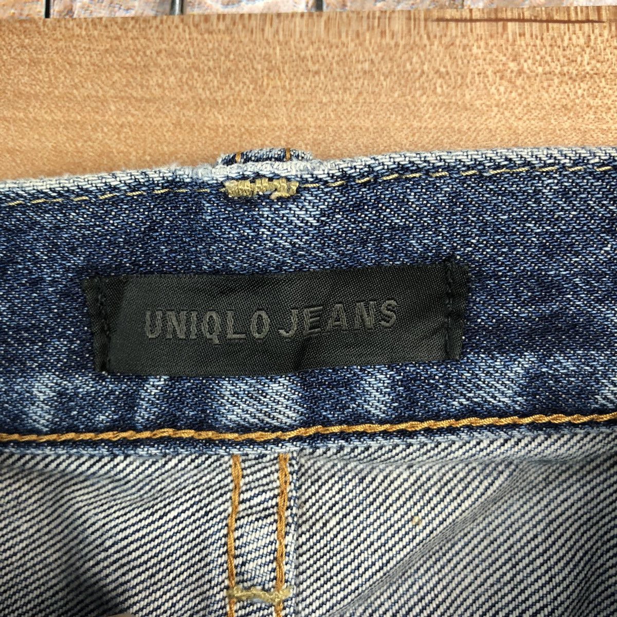 Uniqlo Uniqlo vintage Jeans faded Blue Denim Pants #7578 Size US 32 / EU 48 - 14 Thumbnail