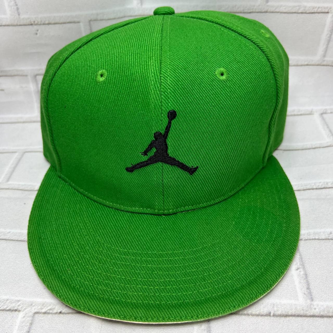 Jordan Brand Air Jordan 7 1/8 Jumpman Hat Fitted Cap Green Men | Grailed