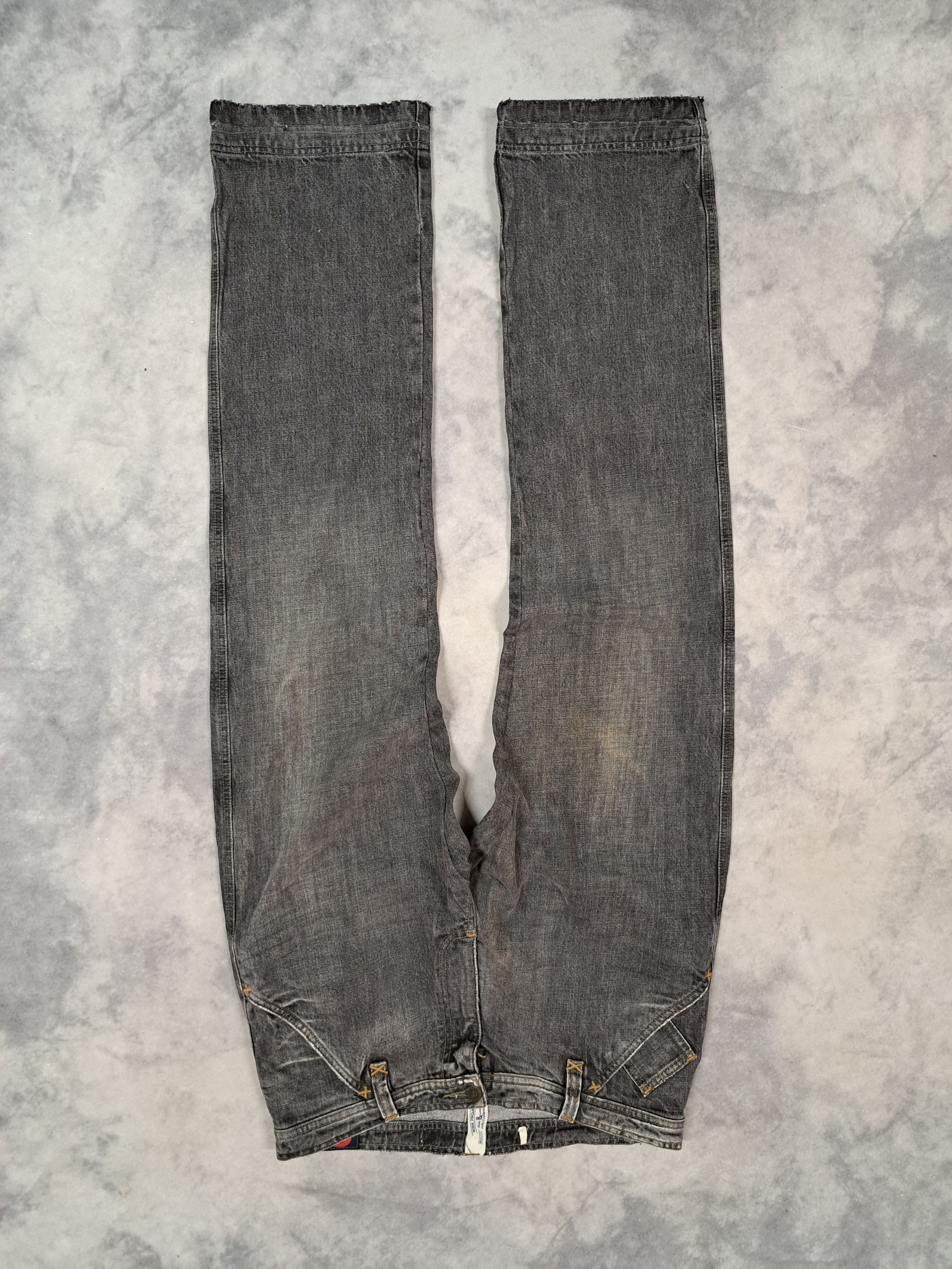 Vintage 00s Dolce Gabbana Archive Denim Zip Pocket Pants