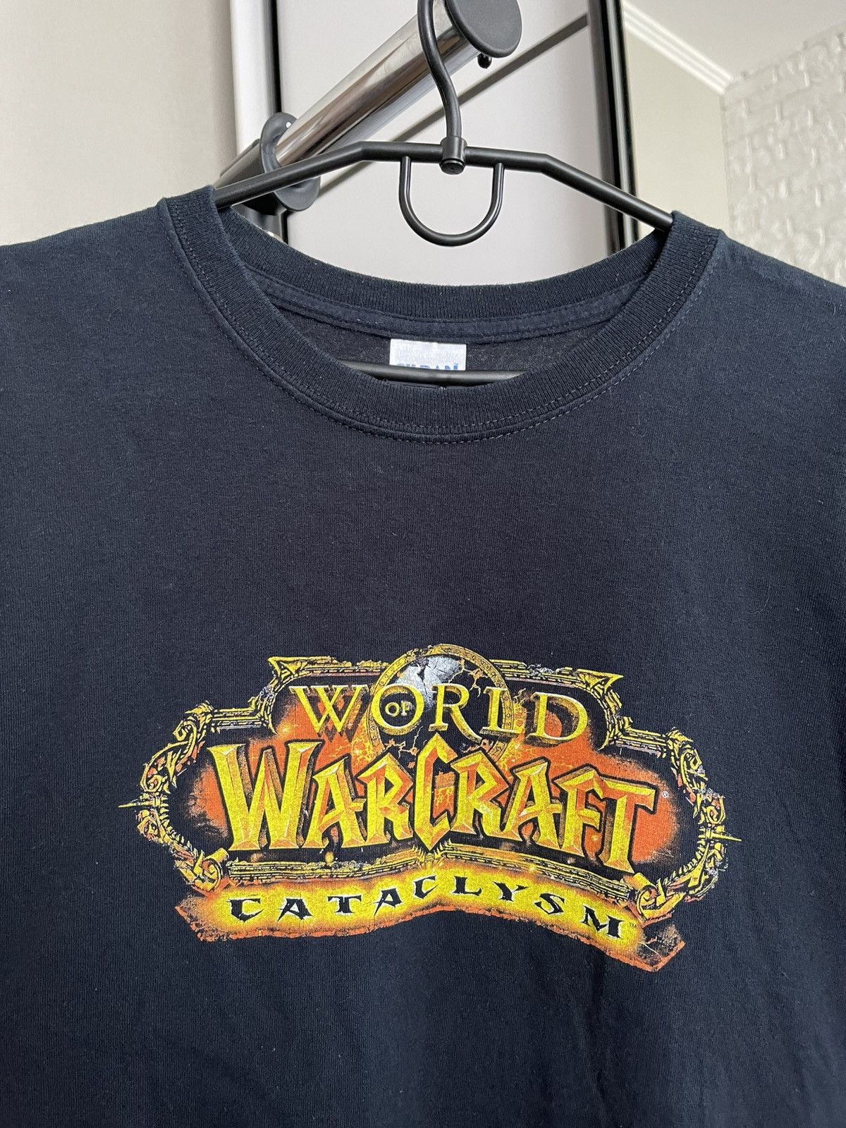 The Game World Of Warcraft Cataclysm Vintage T-Shirt Tee Size US L / EU 52-54 / 3 - 6 Thumbnail