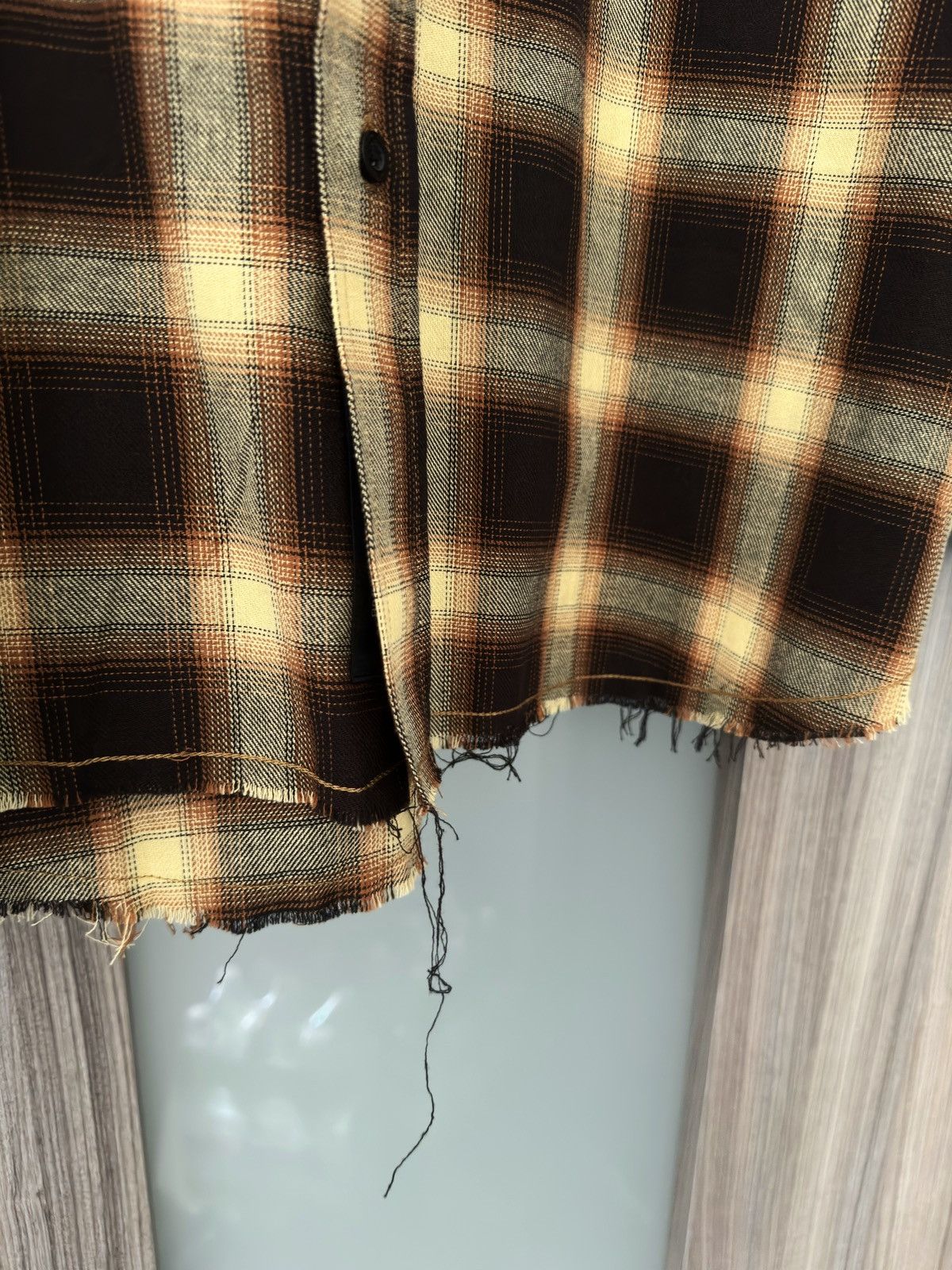 Stolen Girlfriends Club Brown Check Painter Shirt Size US XXL / EU 58 / 5 - 5 Thumbnail