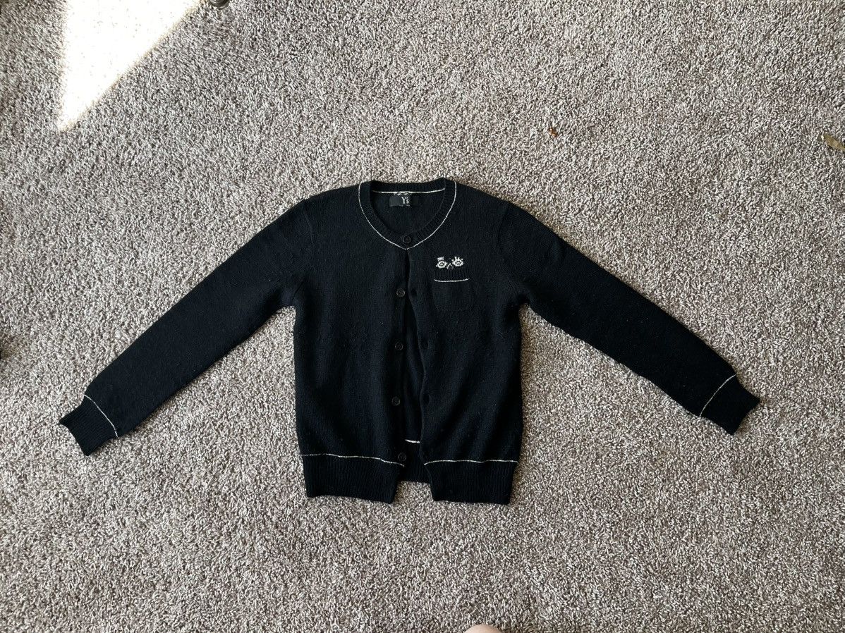Yohji Yamamoto Yohji Yamamoto Laine Wool Cardigan Size XS / US 0-2 / IT 36-38 - 1 Thumbnail