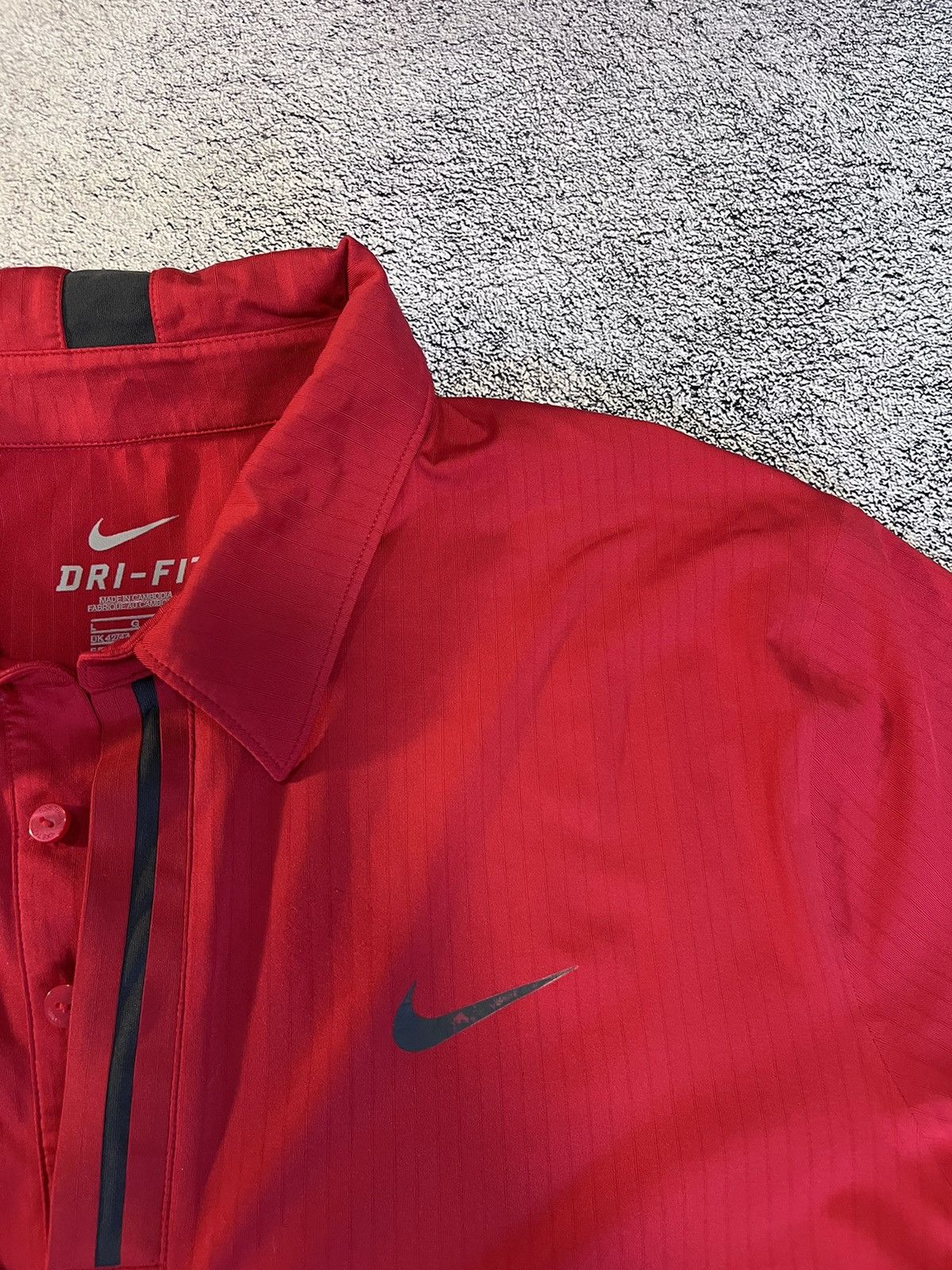 Nike Nike Roger Federer Mens Tennis Polo RF 2010 Indian Wells Size US L / EU 52-54 / 3 - 14 Thumbnail