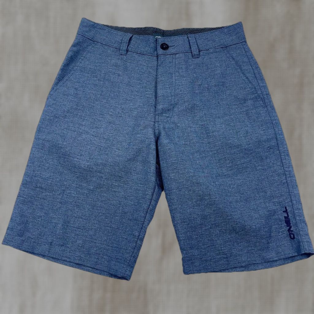 O'Neill O'Neill Shorts Men 28 Blue Outdoor Hiking Camp Casual Performance Heather Size US 28 / EU 44 - 1 Thumbnail