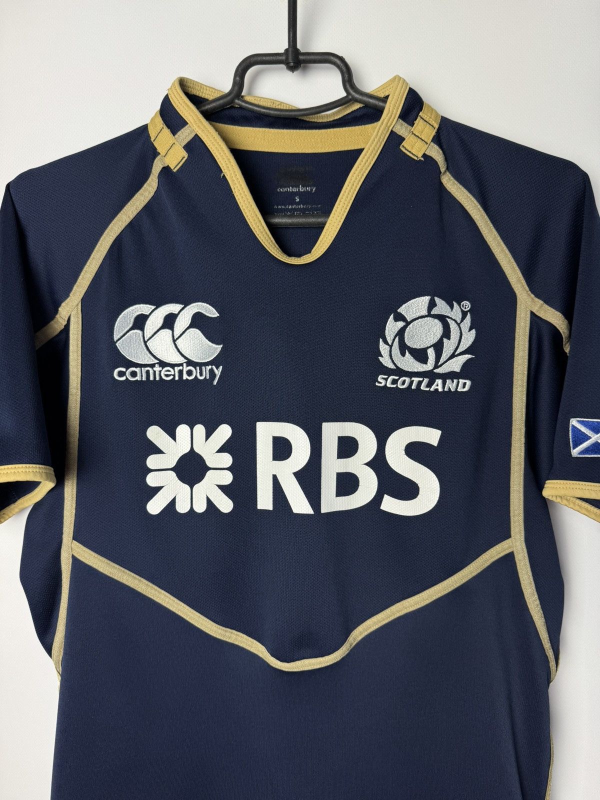 Canterbury of New Zealand Scotland Rugby Union 2011 2012 Home Shirt Jersey Canterbury Size US S / EU 44-46 / 1 - 3 Thumbnail