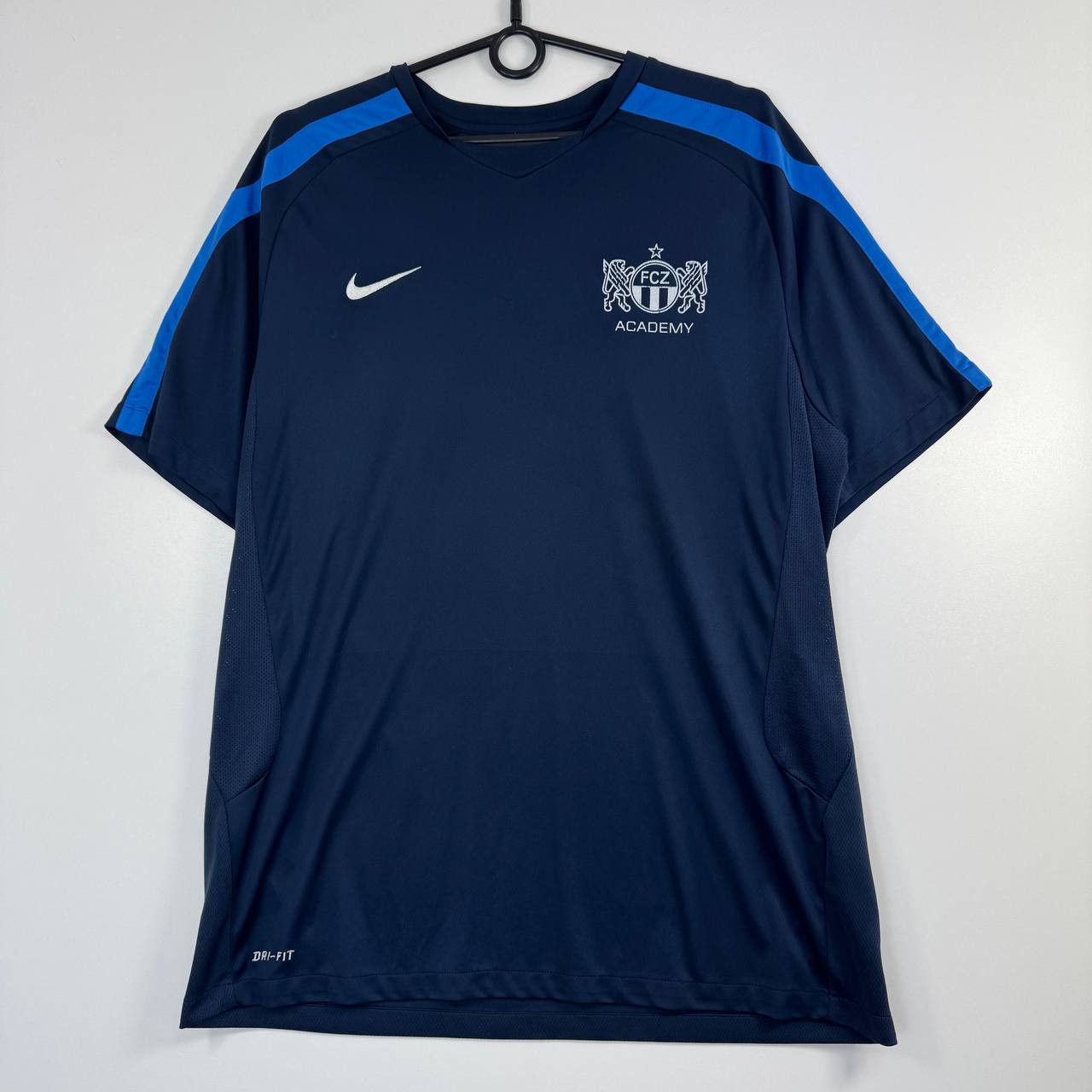 Nike Nike FCZ 2015-16 Dri-Fit Training Shirt Navy Mens Size L Size US L / EU 52-54 / 3 - 1 Thumbnail