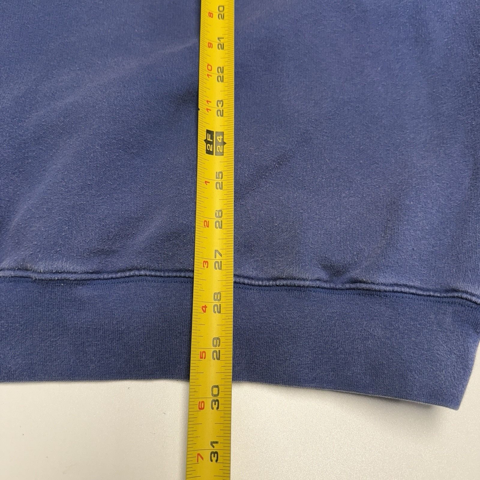 Nike Vintage Y2K Nike Sweatshirt Mens XXL 27x29.5 Blue Cut Neck Size US XXL / EU 58 / 5 - 14 Thumbnail