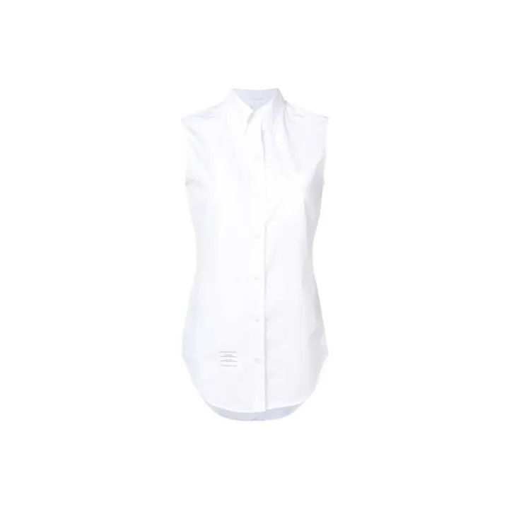Thom Browne Thom Browne SS21 Satin Shirt for Women -2507 Size M / US 6-8 / IT 42-44 - 7 Thumbnail