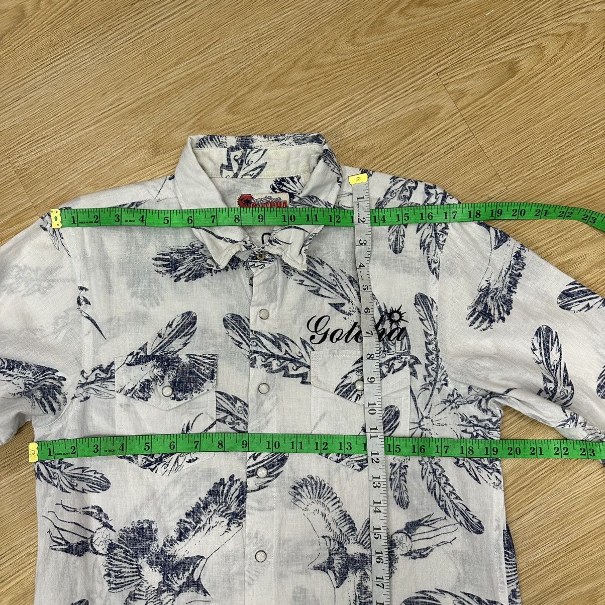 Gotcha Gotcha Surf Full Print 3Q button Shirt A799 Size US M / EU 48-50 / 2 - 12 Thumbnail