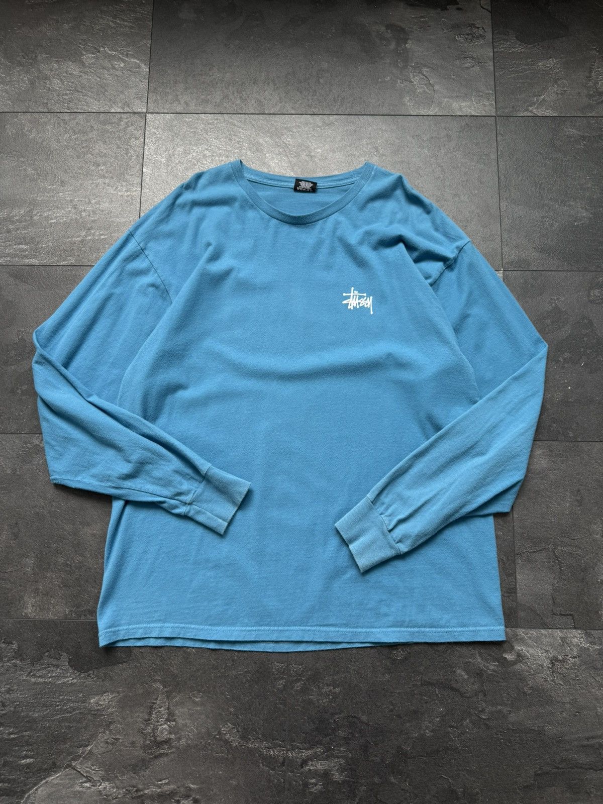 Streetwear × Stussy × Vintage Vintage stussy big logo long sleeve Size US XL / EU 56 / 4 - 1 Thumbnail