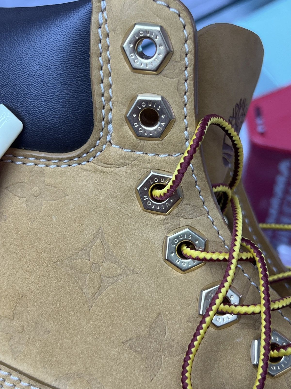 Louis Vuitton Louis Vuitton x Timberland Ankle Boots Size US 10 / EU 43 - 14 Thumbnail