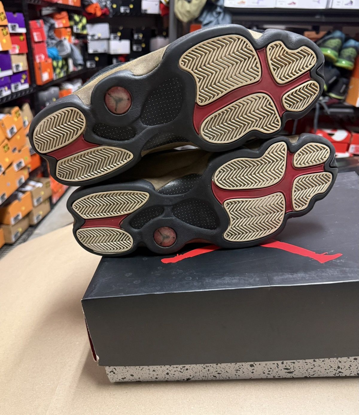 Jordan Brand Nike Air Jordan 13 Retro Olive Men’s size 14 Shoes Rare! Size US 14 / EU 47 - 5 Thumbnail